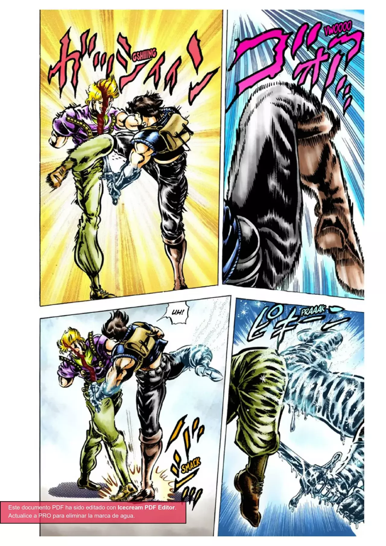 Read JoJo's Bizarre Adventure Parte 1 Phantom Blood Full Color ES Manga Online