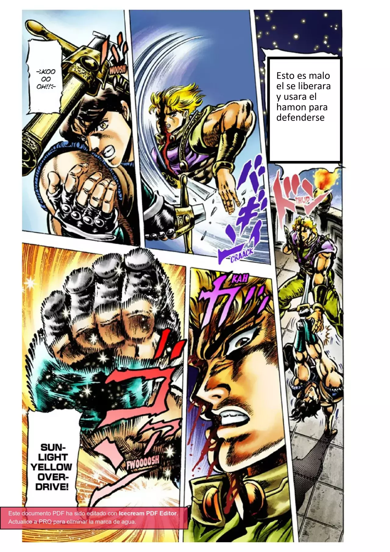 Read JoJo's Bizarre Adventure Parte 1 Phantom Blood Full Color ES Manga Online