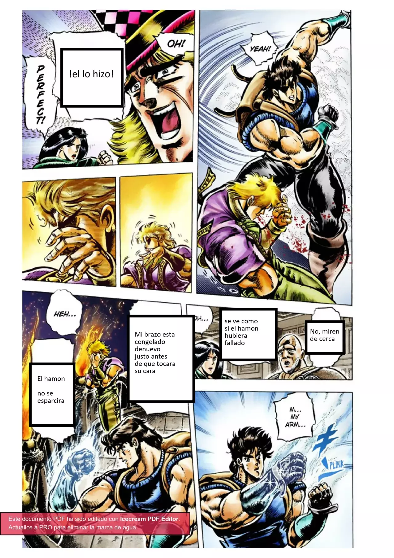 Read JoJo's Bizarre Adventure Parte 1 Phantom Blood Full Color ES Manga Online