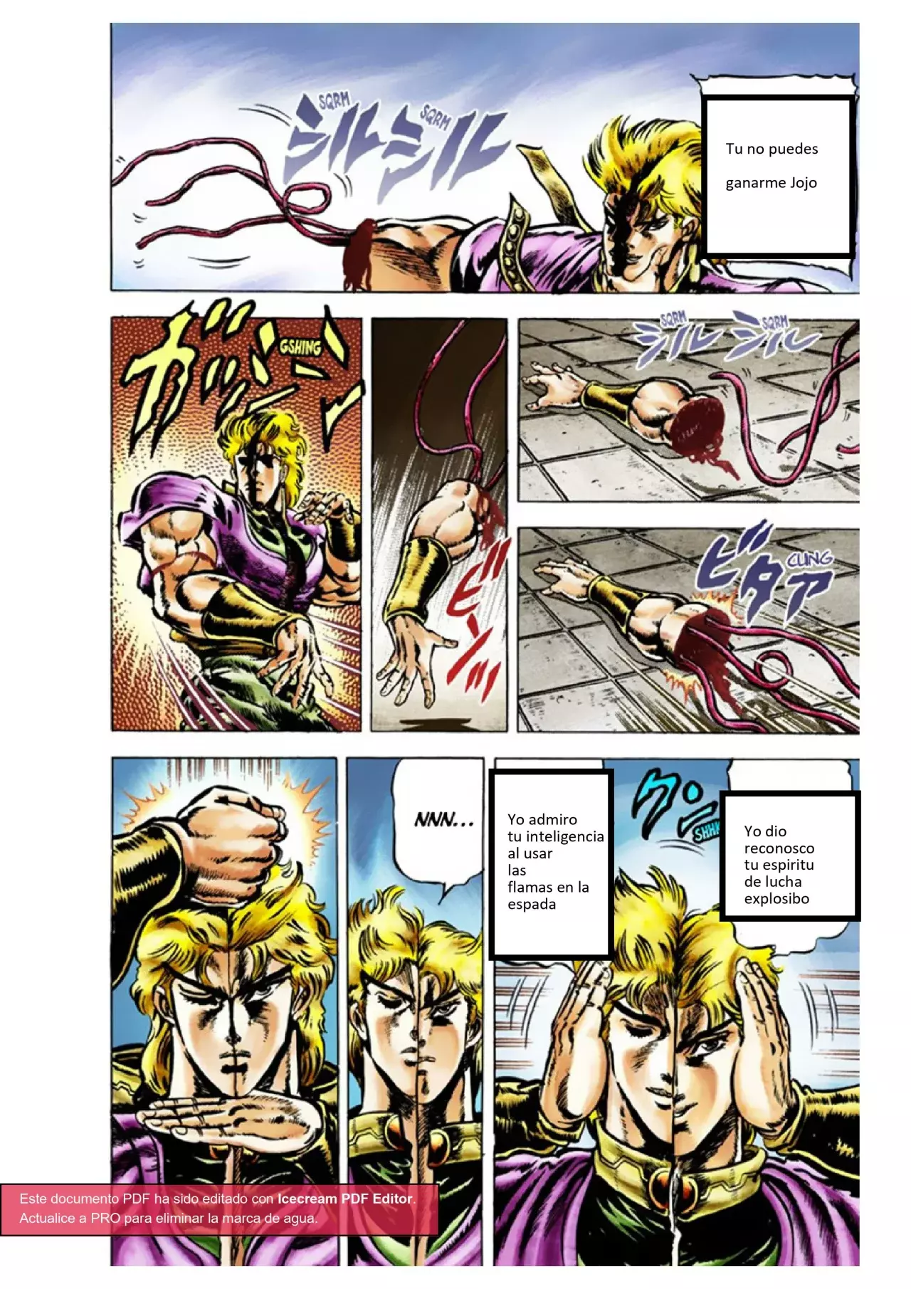 Read JoJo's Bizarre Adventure Parte 1 Phantom Blood Full Color ES Manga Online