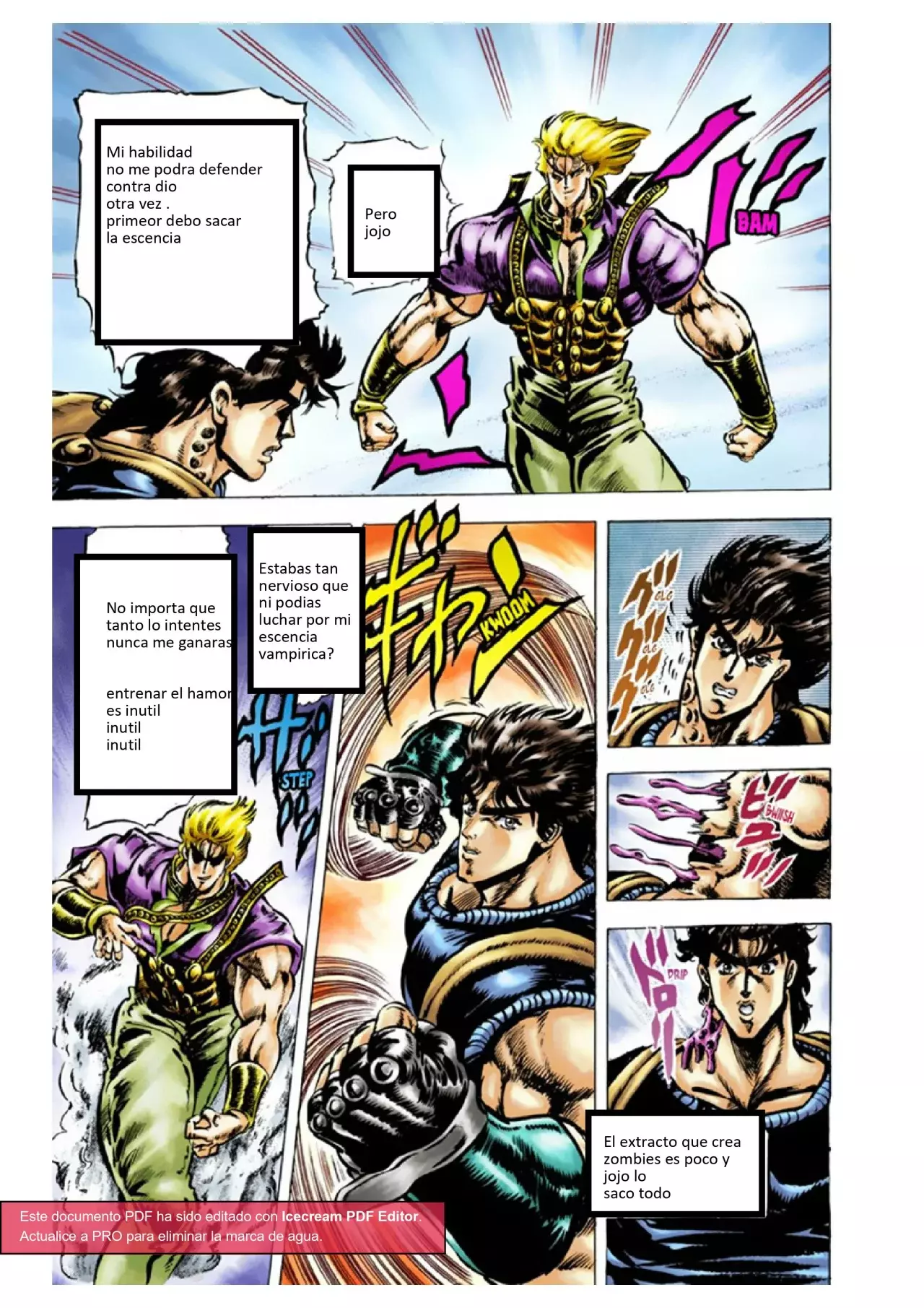 Read JoJo's Bizarre Adventure Parte 1 Phantom Blood Full Color ES Manga Online