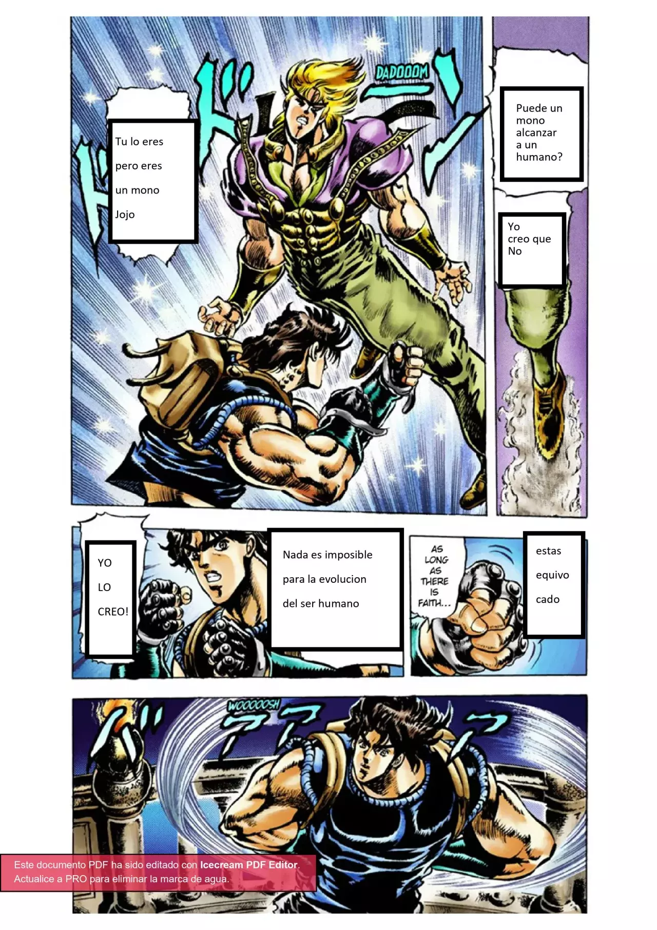 Read JoJo's Bizarre Adventure Parte 1 Phantom Blood Full Color ES Manga Online