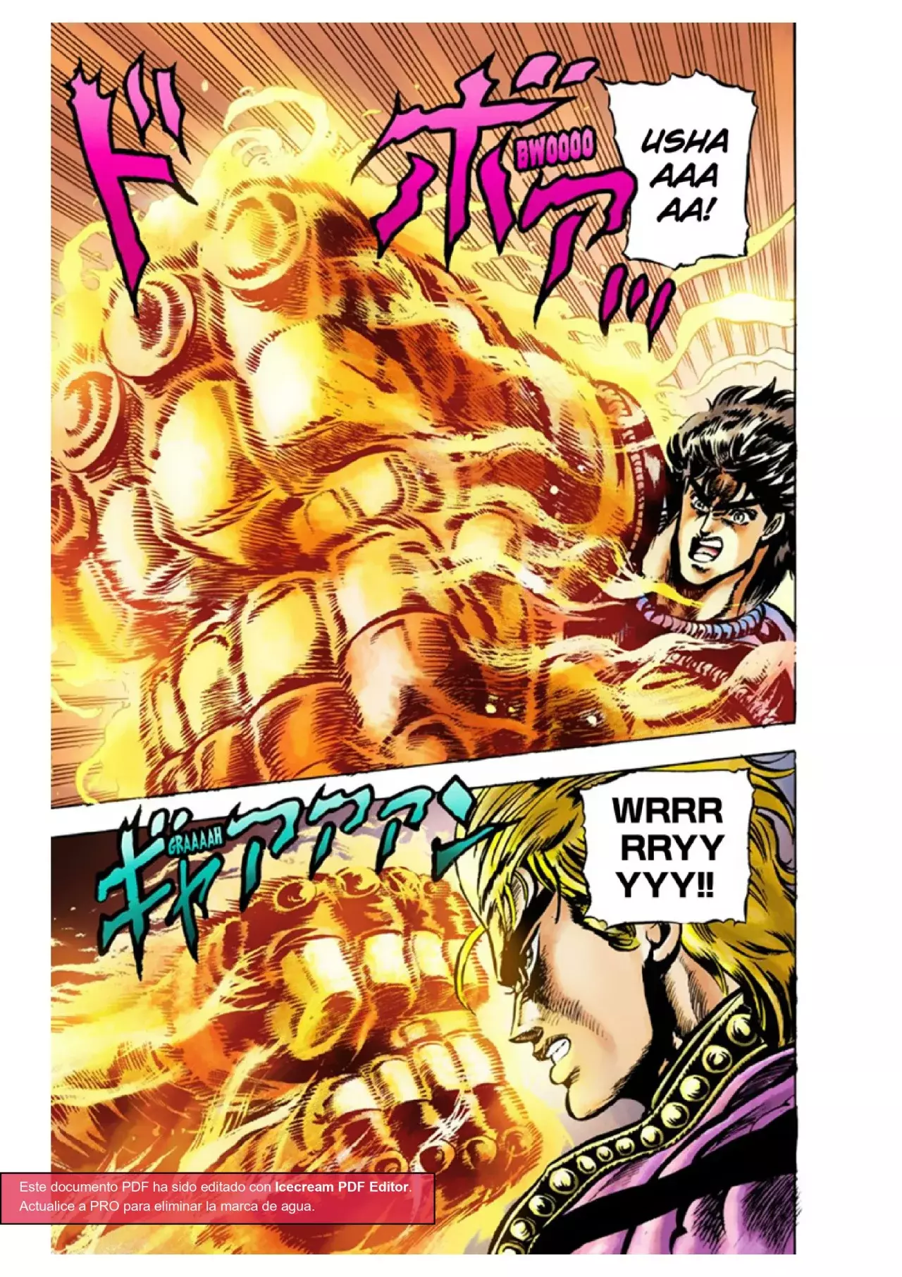 Read JoJo's Bizarre Adventure Parte 1 Phantom Blood Full Color ES Manga Online
