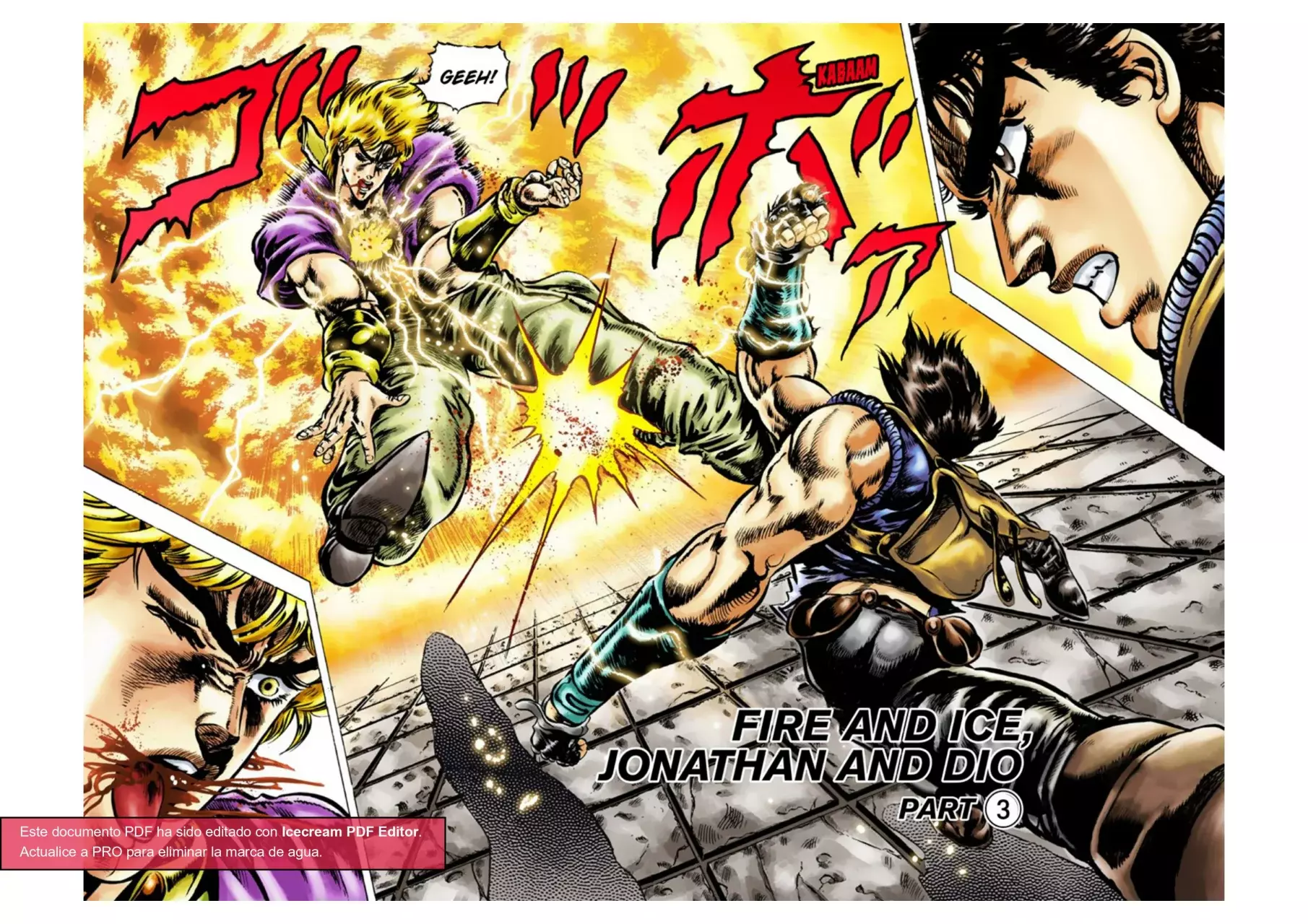 Read JoJo's Bizarre Adventure Parte 1 Phantom Blood Full Color ES Manga Online