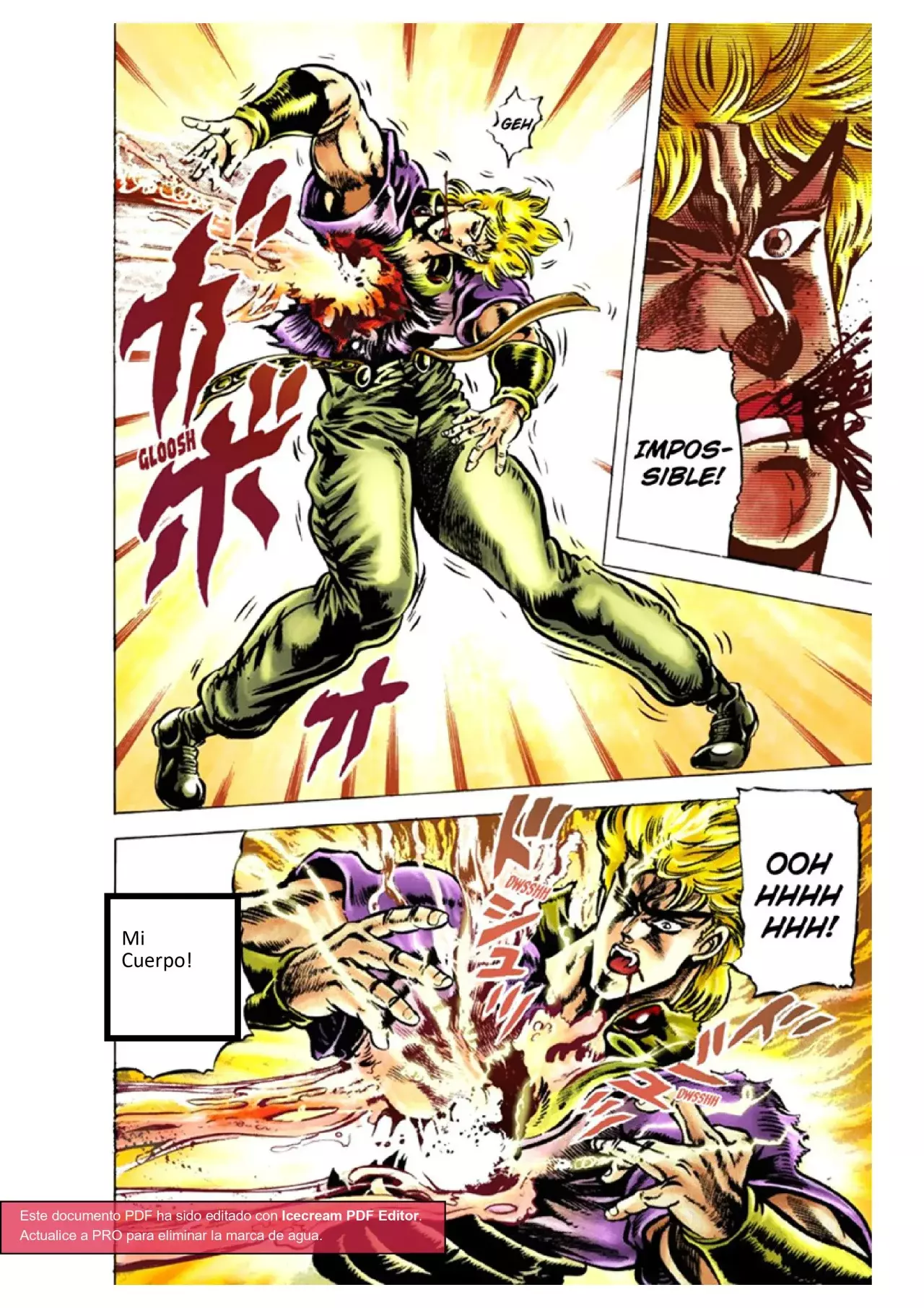 Read JoJo's Bizarre Adventure Parte 1 Phantom Blood Full Color ES Manga Online