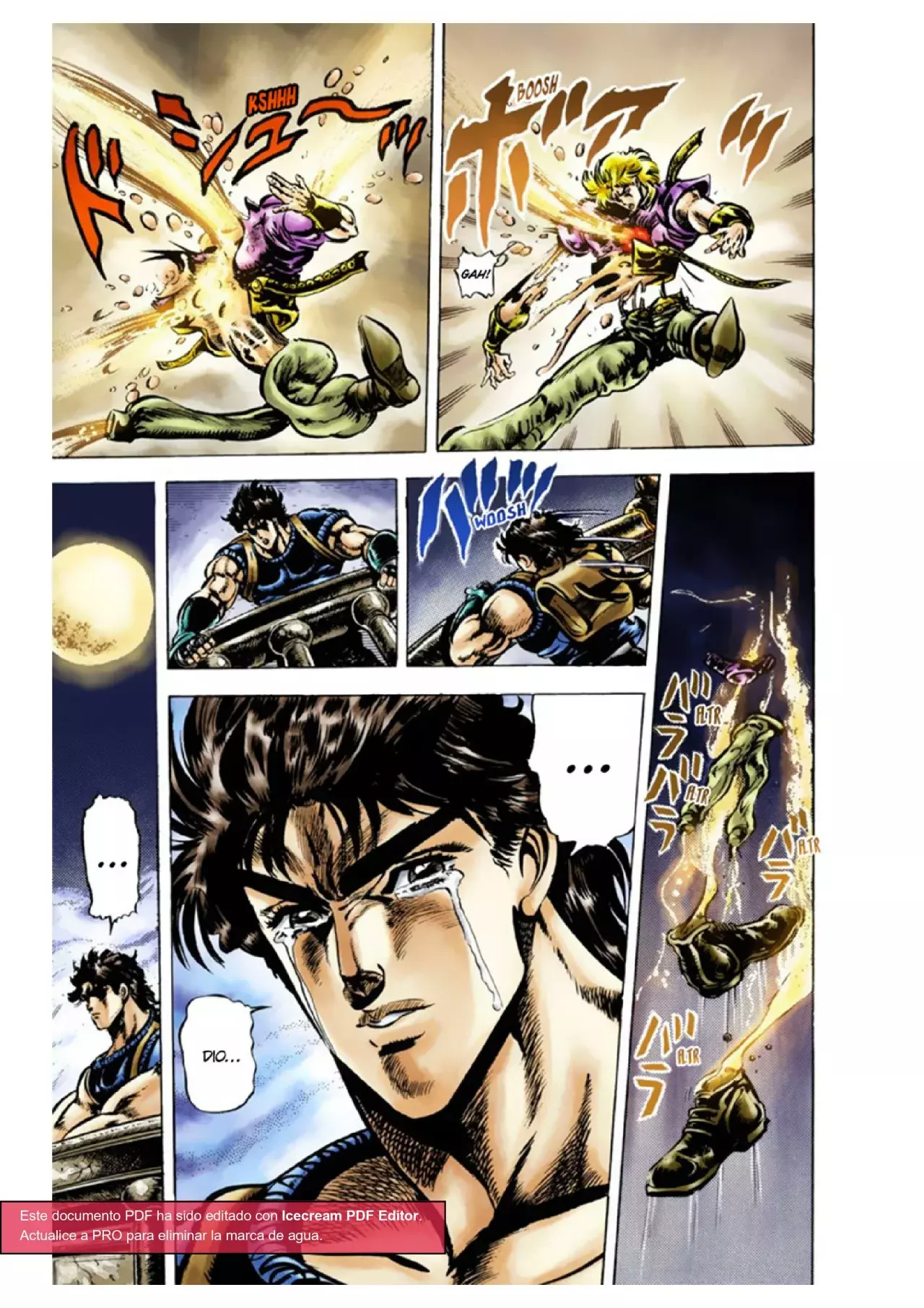 Read JoJo's Bizarre Adventure Parte 1 Phantom Blood Full Color ES Manga Online