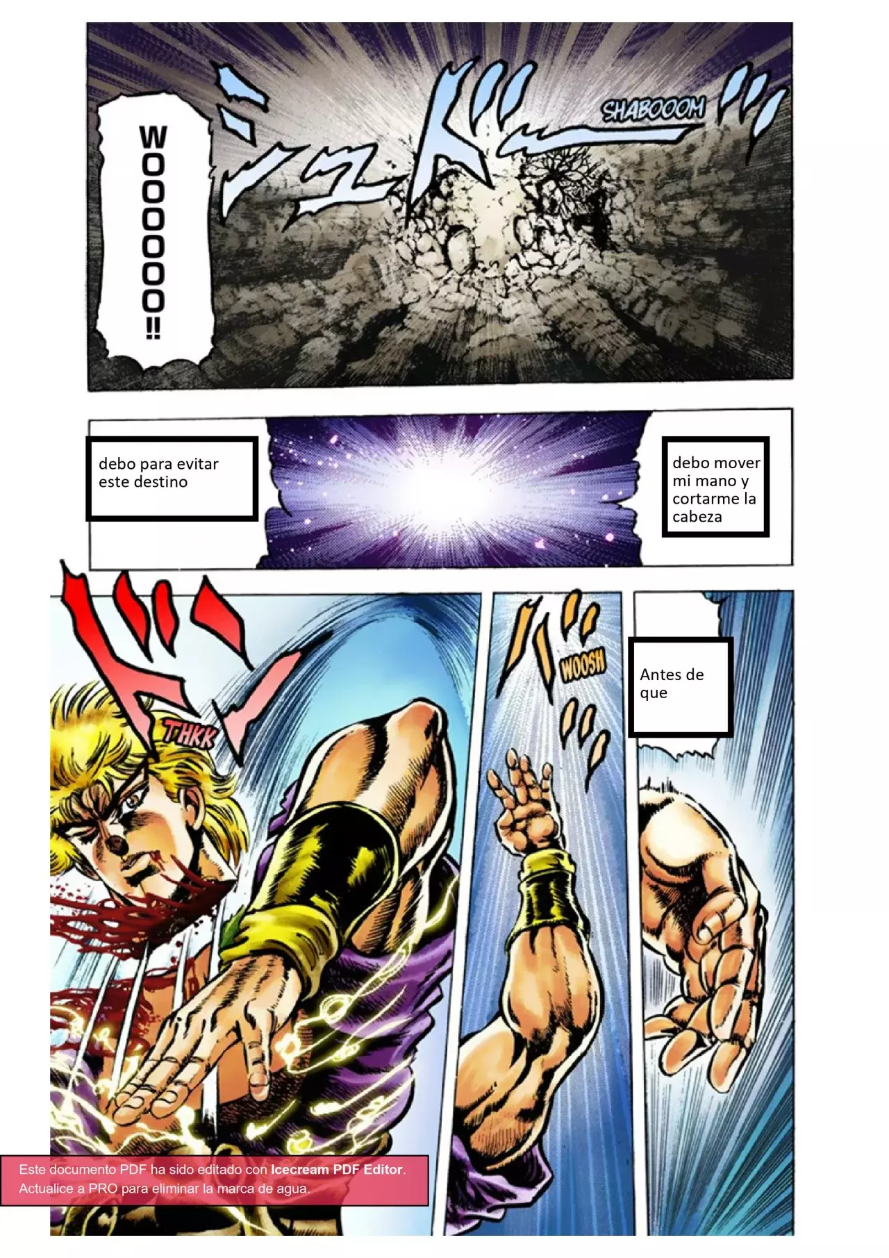 Read JoJo's Bizarre Adventure Parte 1 Phantom Blood Full Color ES Manga Online