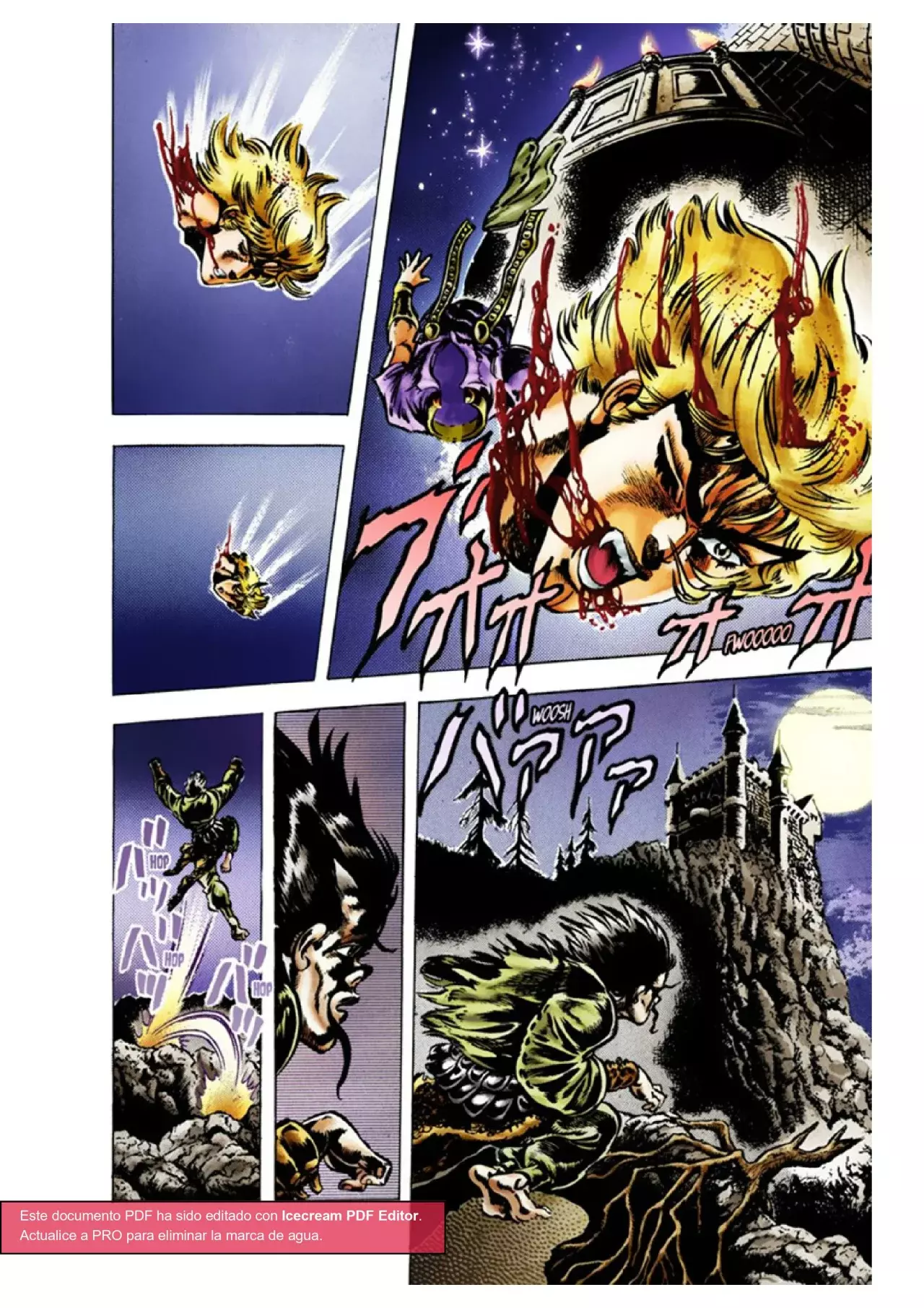 Read JoJo's Bizarre Adventure Parte 1 Phantom Blood Full Color ES Manga Online