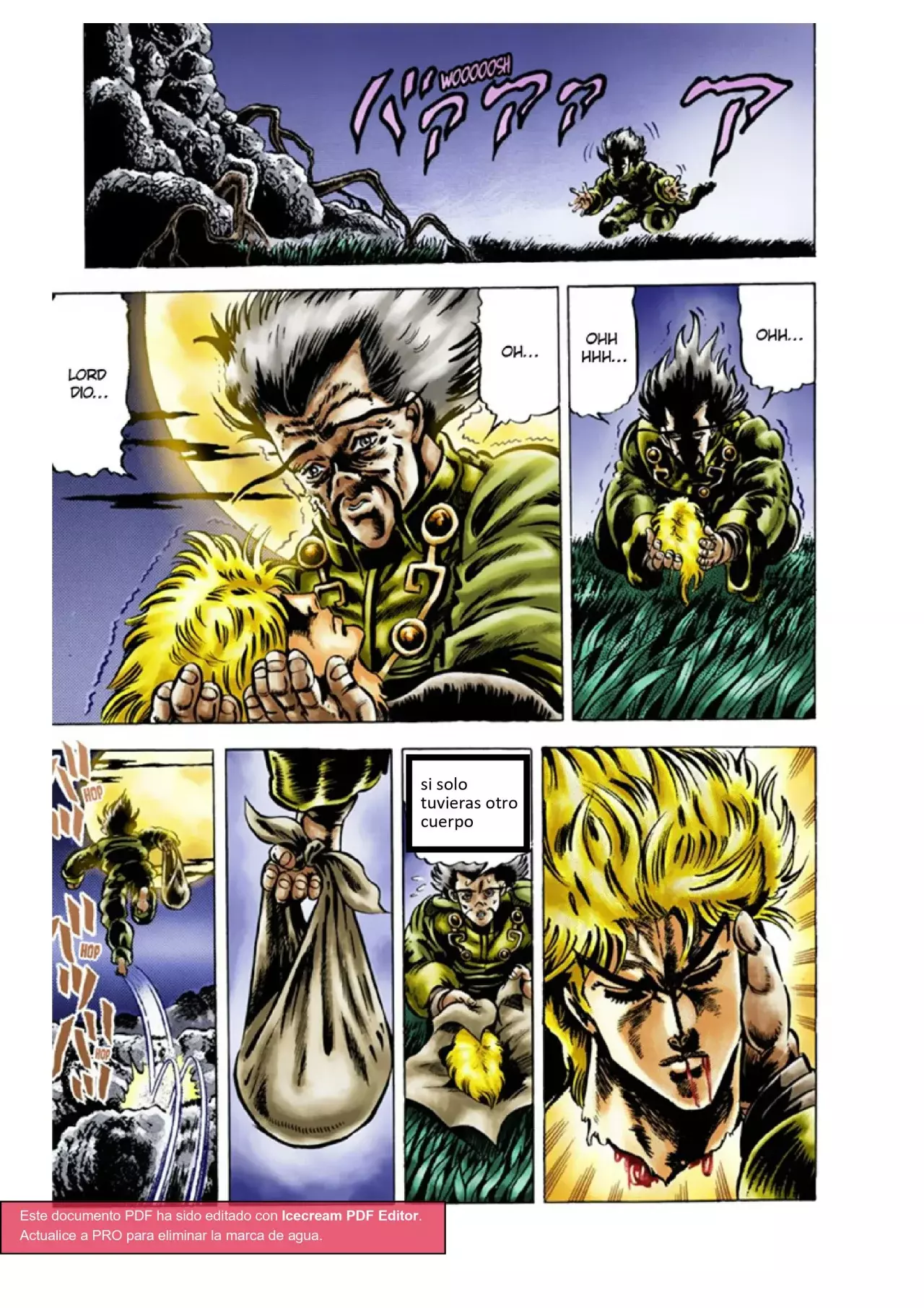 Read JoJo's Bizarre Adventure Parte 1 Phantom Blood Full Color ES Manga Online