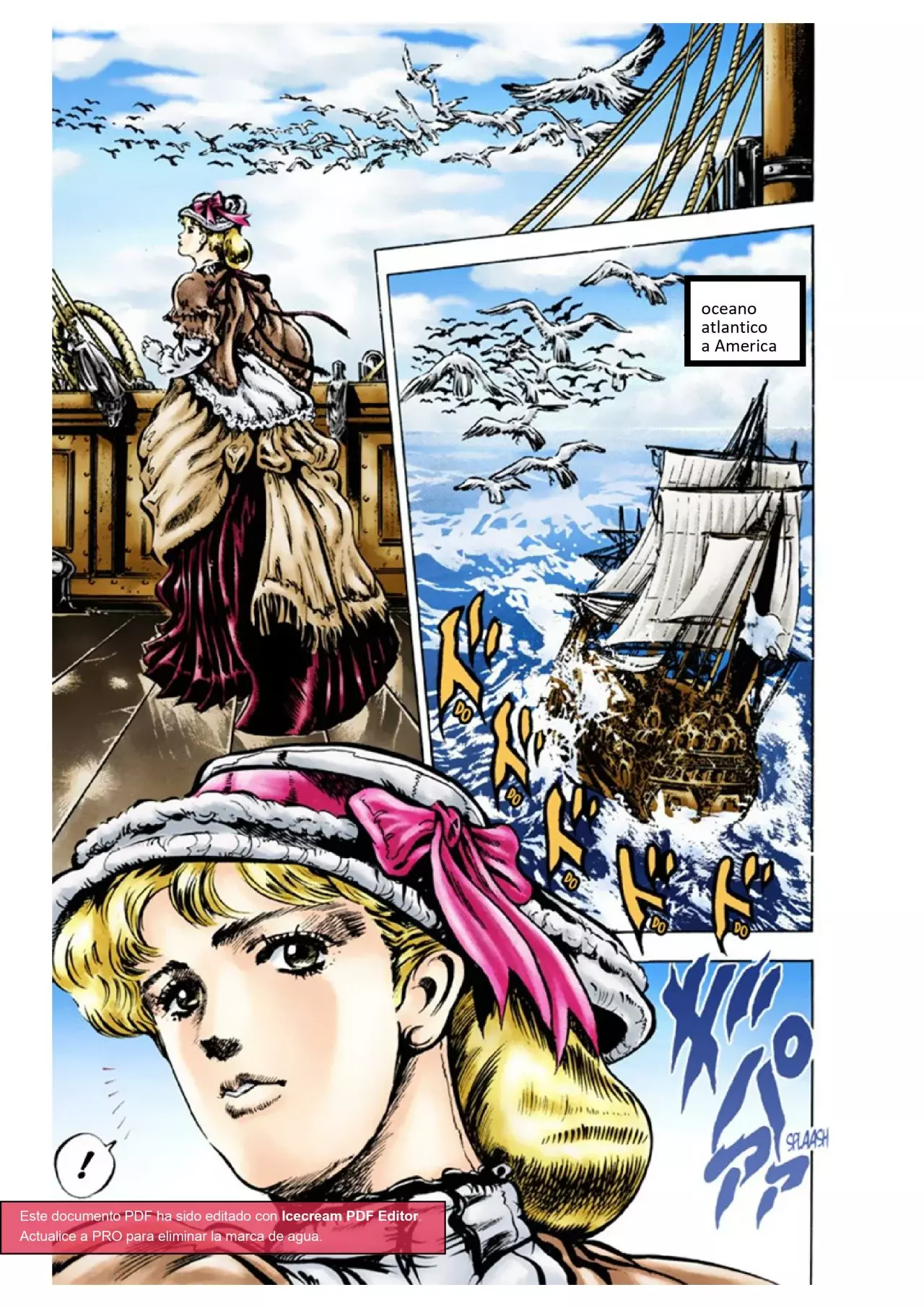 Read JoJo's Bizarre Adventure Parte 1 Phantom Blood Full Color ES Manga Online