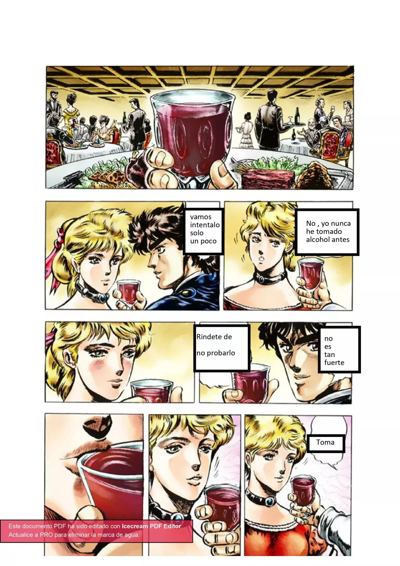 Read JoJo's Bizarre Adventure Parte 1 Phantom Blood Full Color ES Manga Online