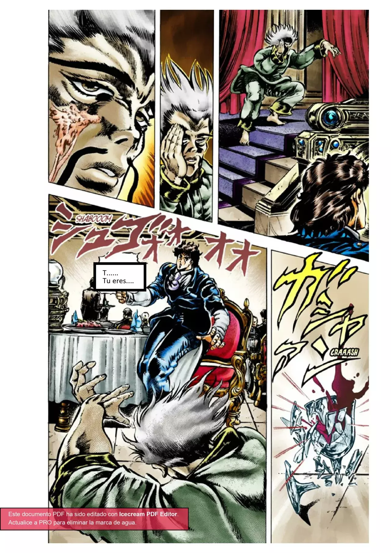 Read JoJo's Bizarre Adventure Parte 1 Phantom Blood Full Color ES Manga Online