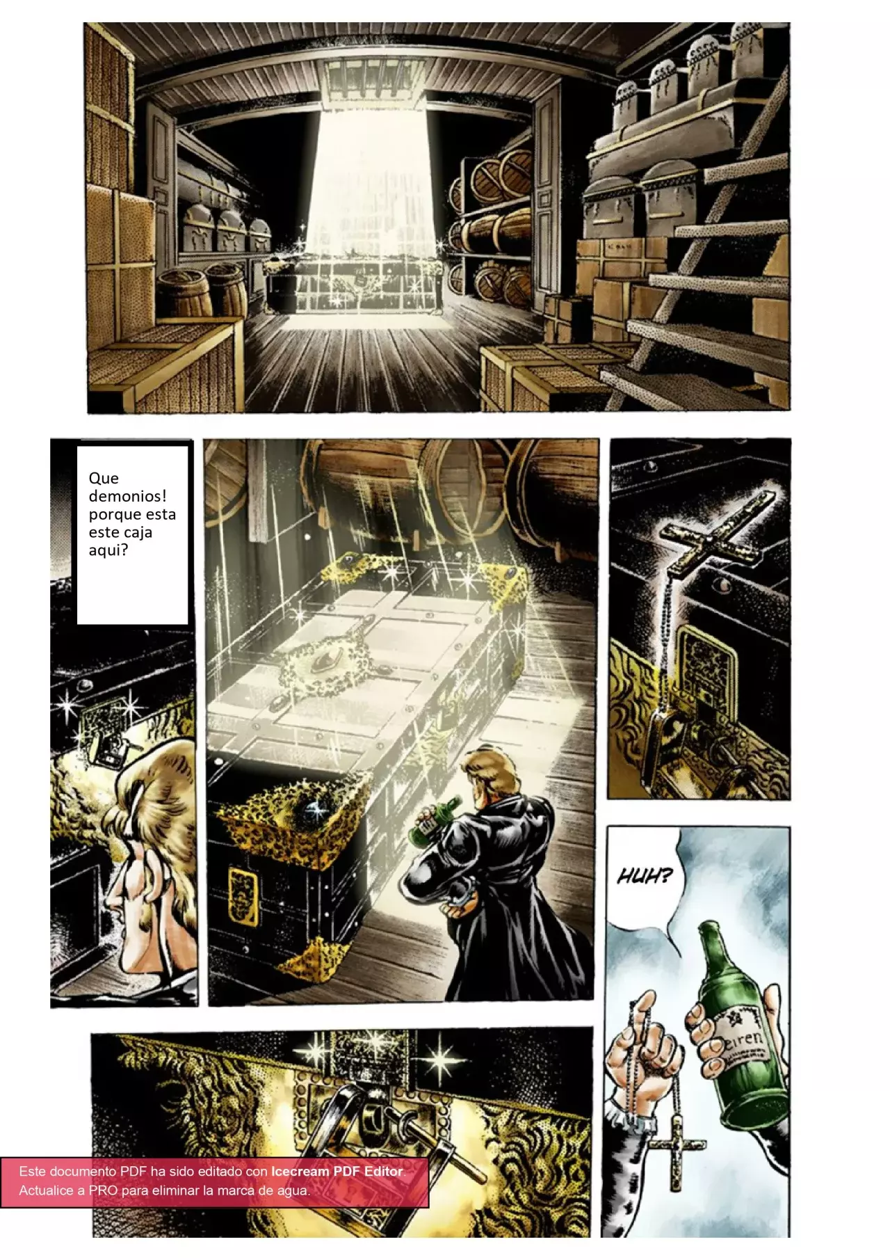 Read JoJo's Bizarre Adventure Parte 1 Phantom Blood Full Color ES Manga Online