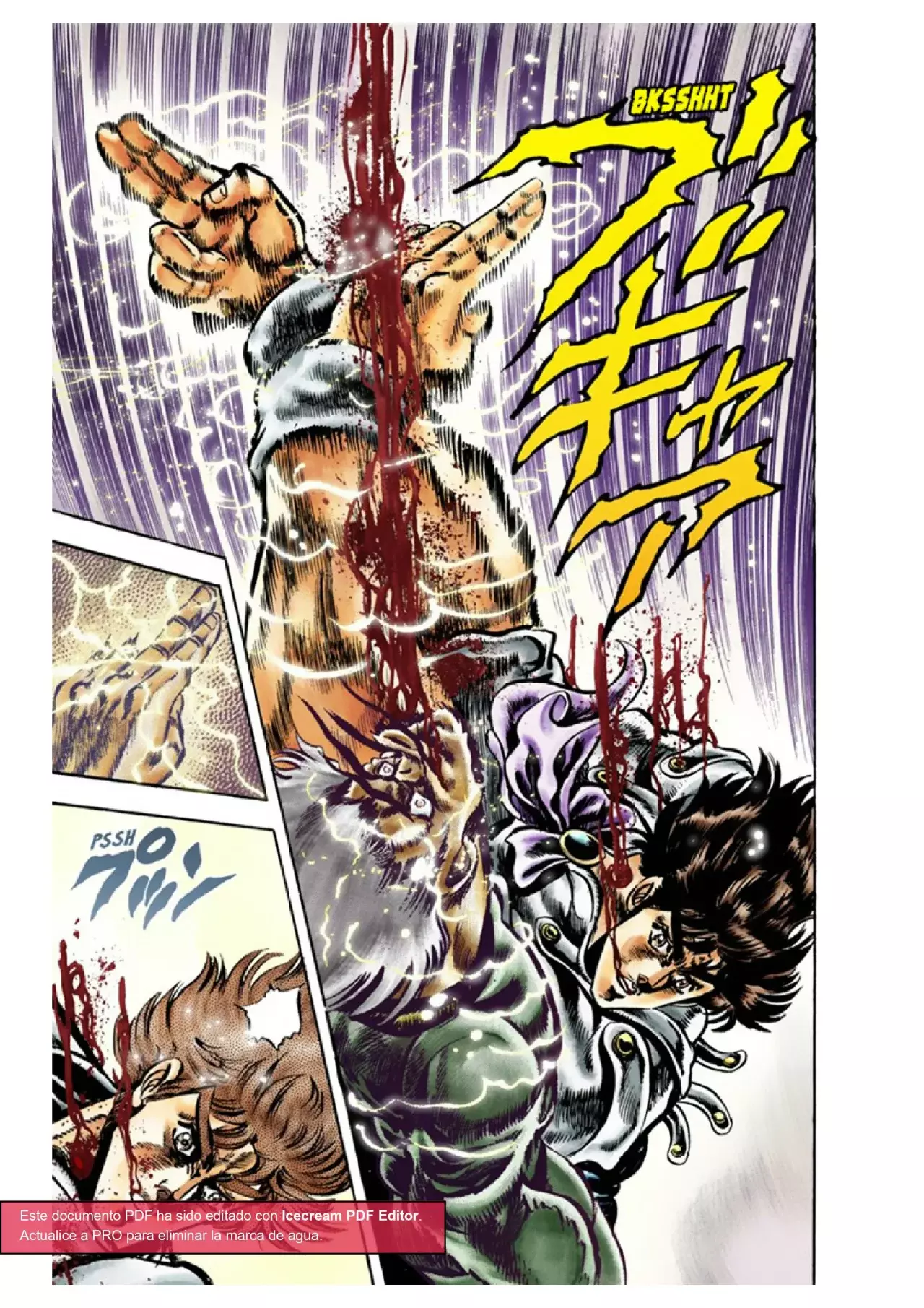 Read JoJo's Bizarre Adventure Parte 1 Phantom Blood Full Color ES Manga Online
