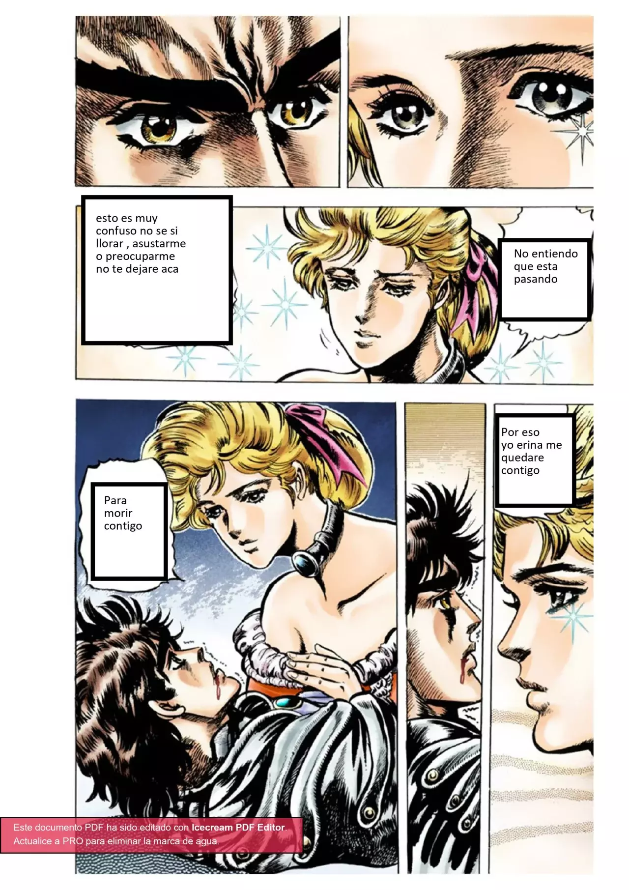 Read JoJo's Bizarre Adventure Parte 1 Phantom Blood Full Color ES Manga Online
