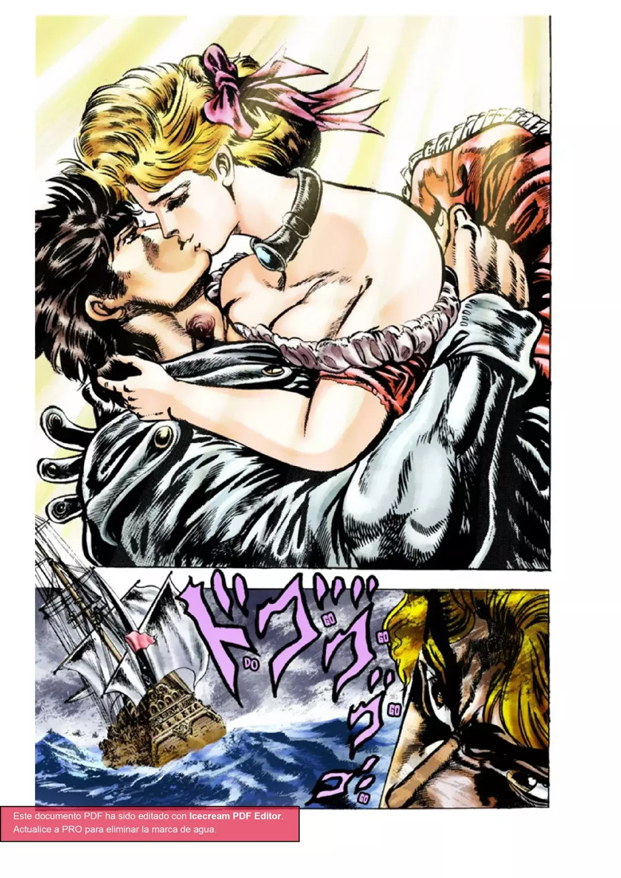 Read JoJo's Bizarre Adventure Parte 1 Phantom Blood Full Color ES Manga Online