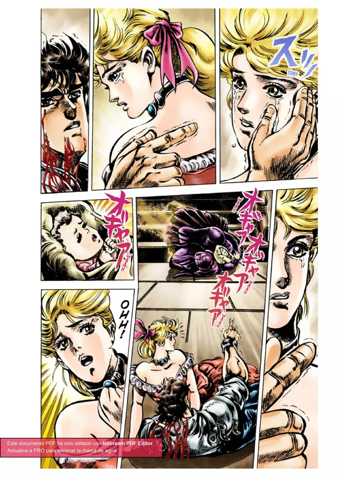 Read JoJo's Bizarre Adventure Parte 1 Phantom Blood Full Color ES Manga Online