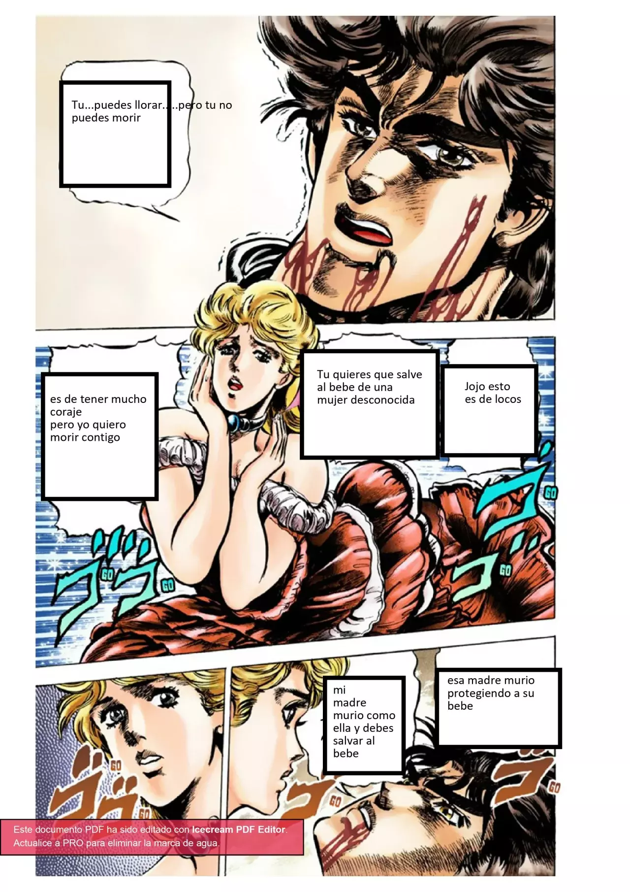 Read JoJo's Bizarre Adventure Parte 1 Phantom Blood Full Color ES Manga Online