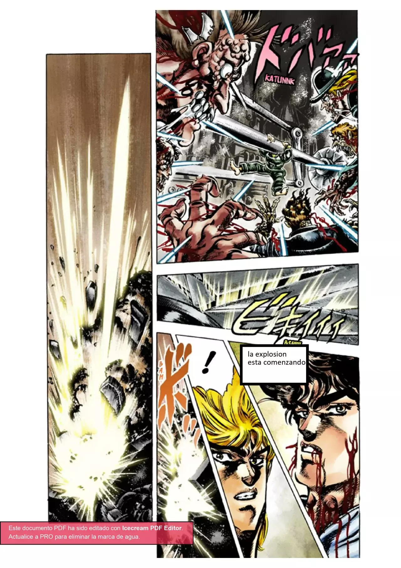 Read JoJo's Bizarre Adventure Parte 1 Phantom Blood Full Color ES Manga Online