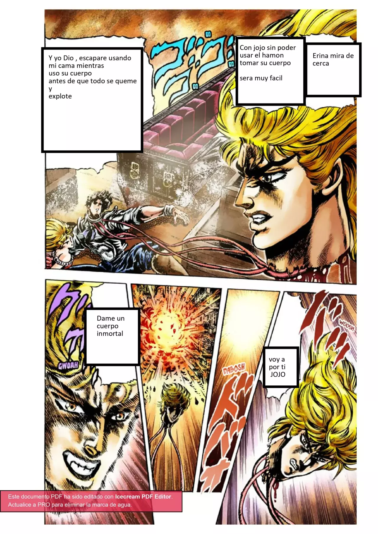 Read JoJo's Bizarre Adventure Parte 1 Phantom Blood Full Color ES Manga Online