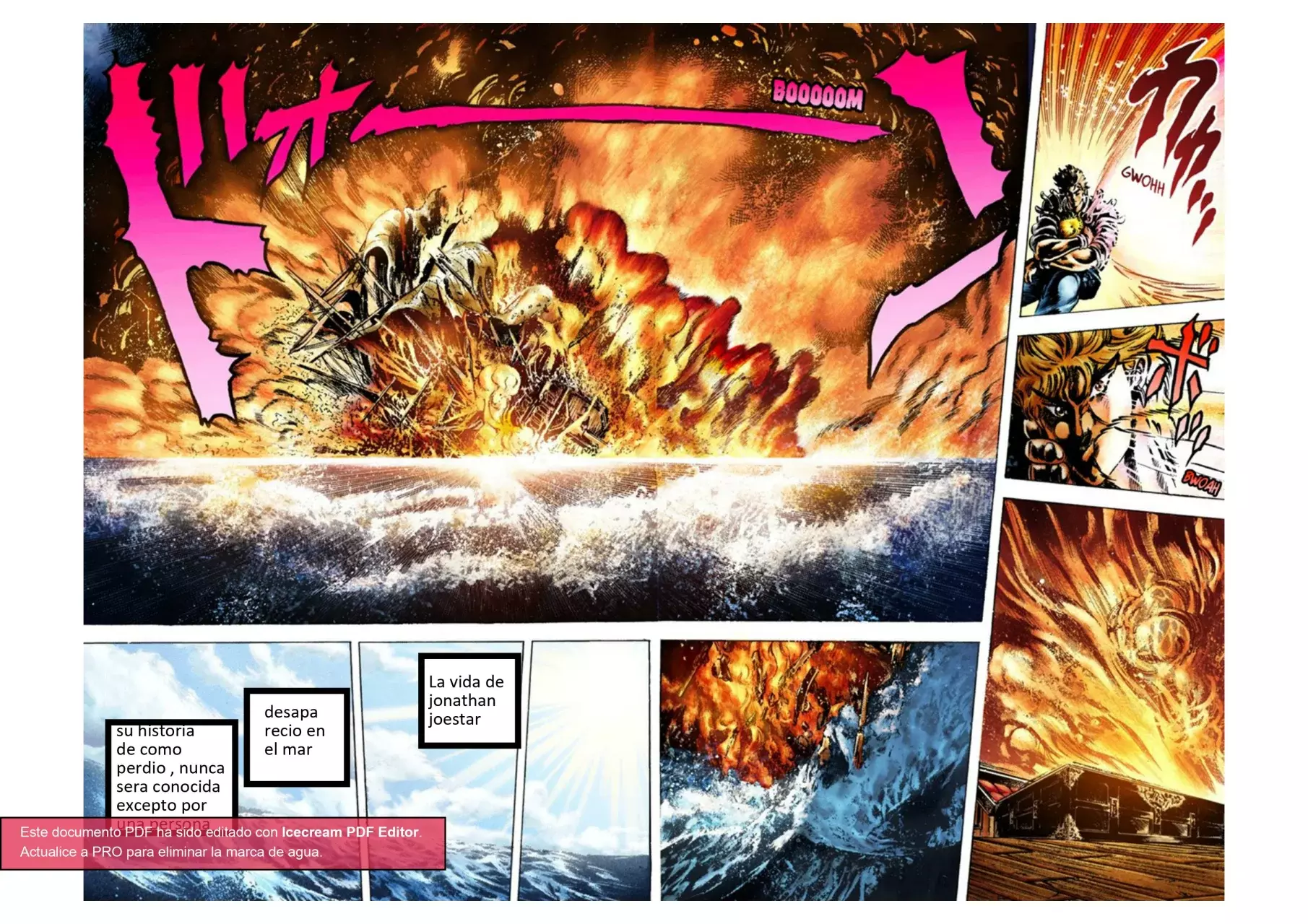 Read JoJo's Bizarre Adventure Parte 1 Phantom Blood Full Color ES Manga Online