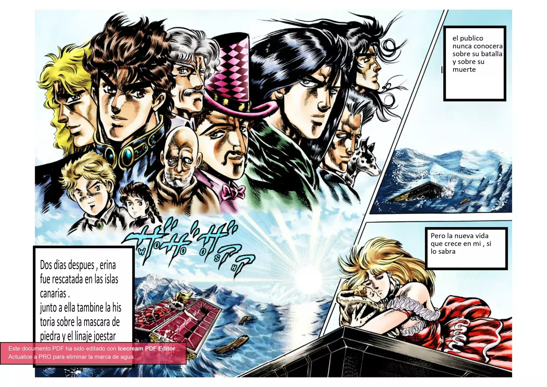 Read JoJo's Bizarre Adventure Parte 1 Phantom Blood Full Color ES Manga Online