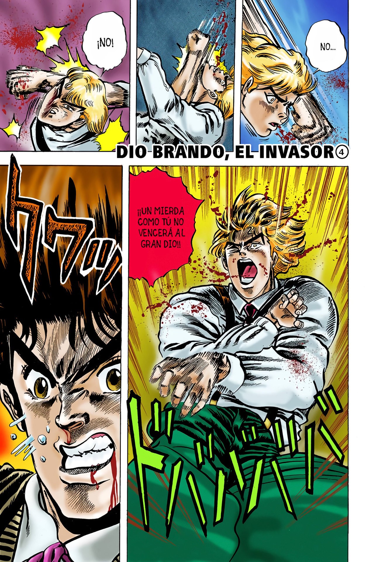 Read JoJo's Bizarre Adventure Parte 1 Phantom Blood Full Color ES Manga Online