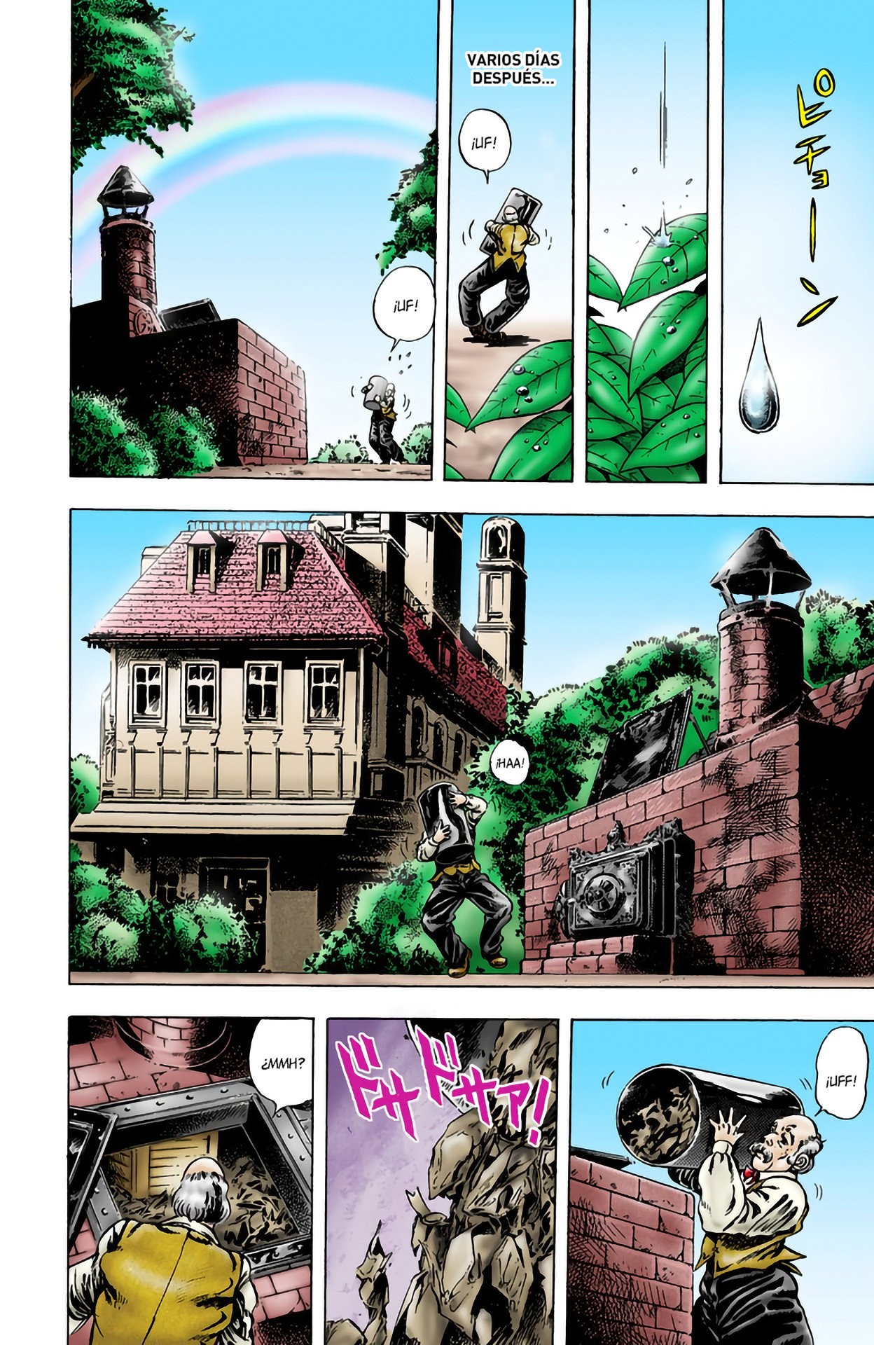 Read JoJo's Bizarre Adventure Parte 1 Phantom Blood Full Color ES Manga Online