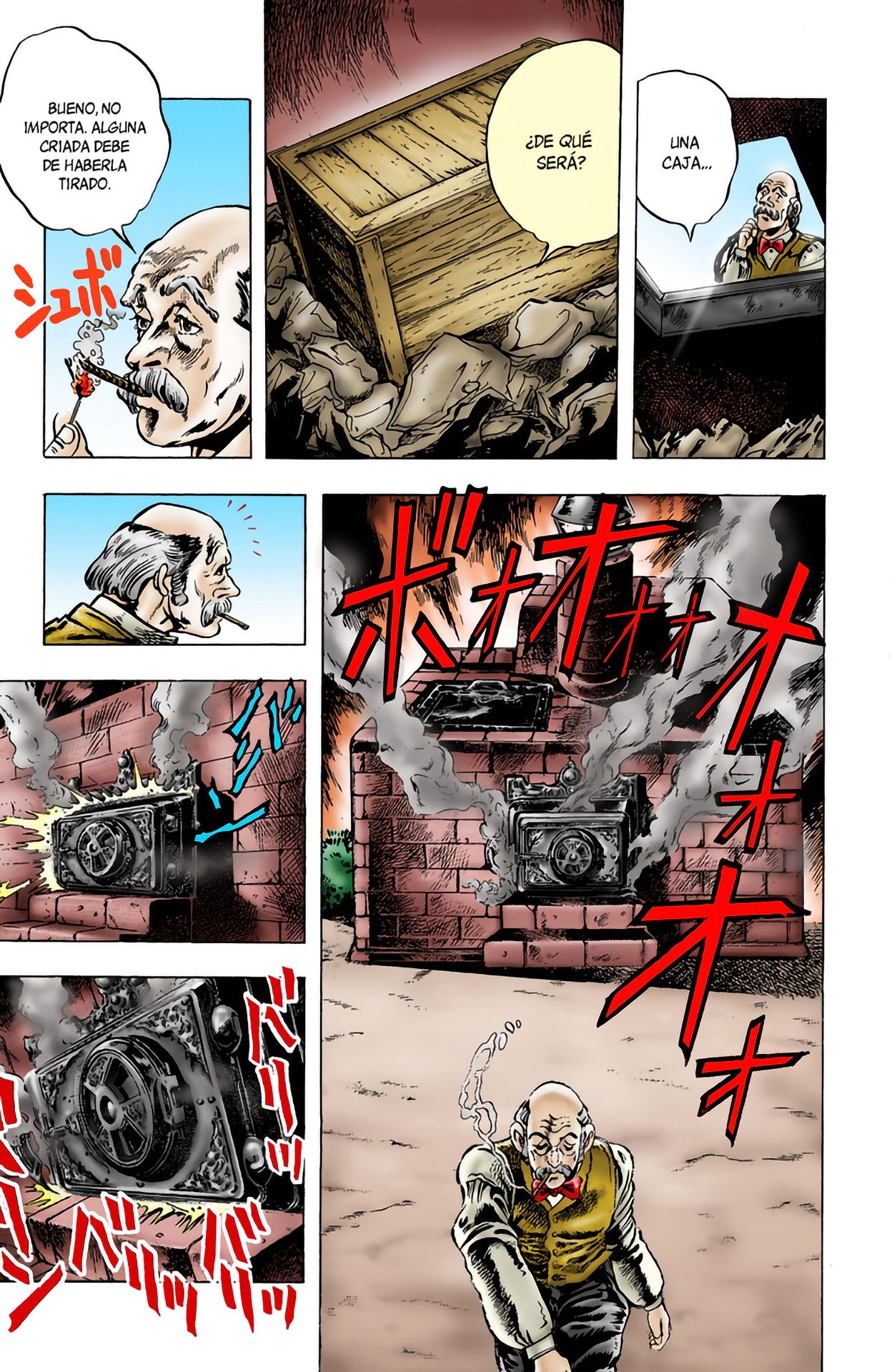 Read JoJo's Bizarre Adventure Parte 1 Phantom Blood Full Color ES Manga Online