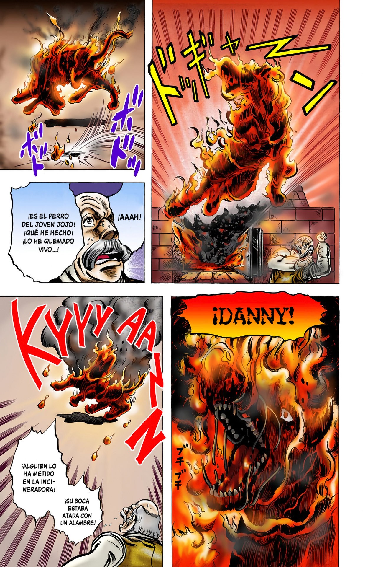 Read JoJo's Bizarre Adventure Parte 1 Phantom Blood Full Color ES Manga Online