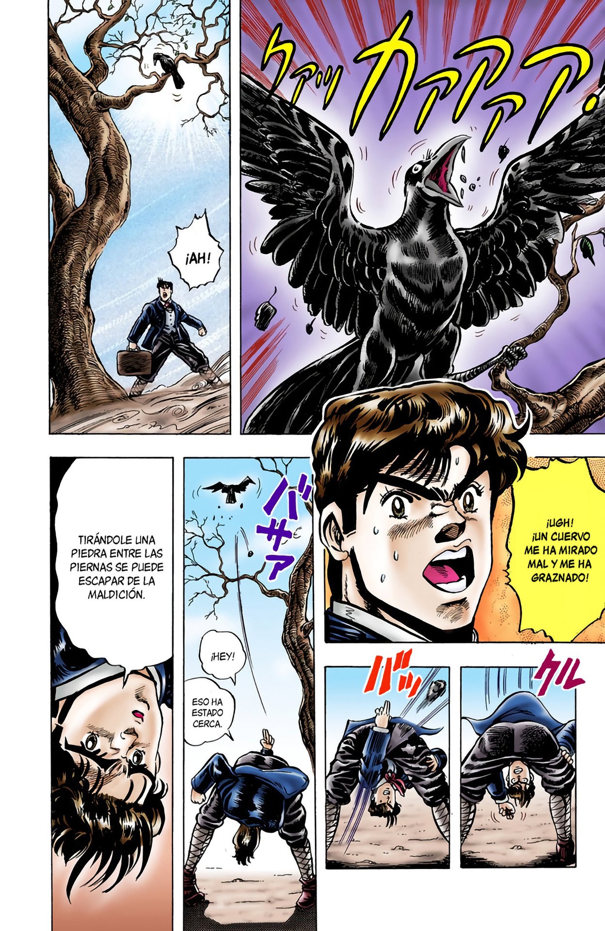 Read JoJo's Bizarre Adventure Parte 1 Phantom Blood Full Color ES Manga Online