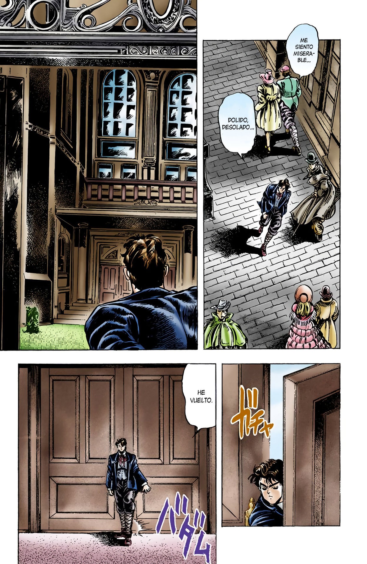 Read JoJo's Bizarre Adventure Parte 1 Phantom Blood Full Color ES Manga Online