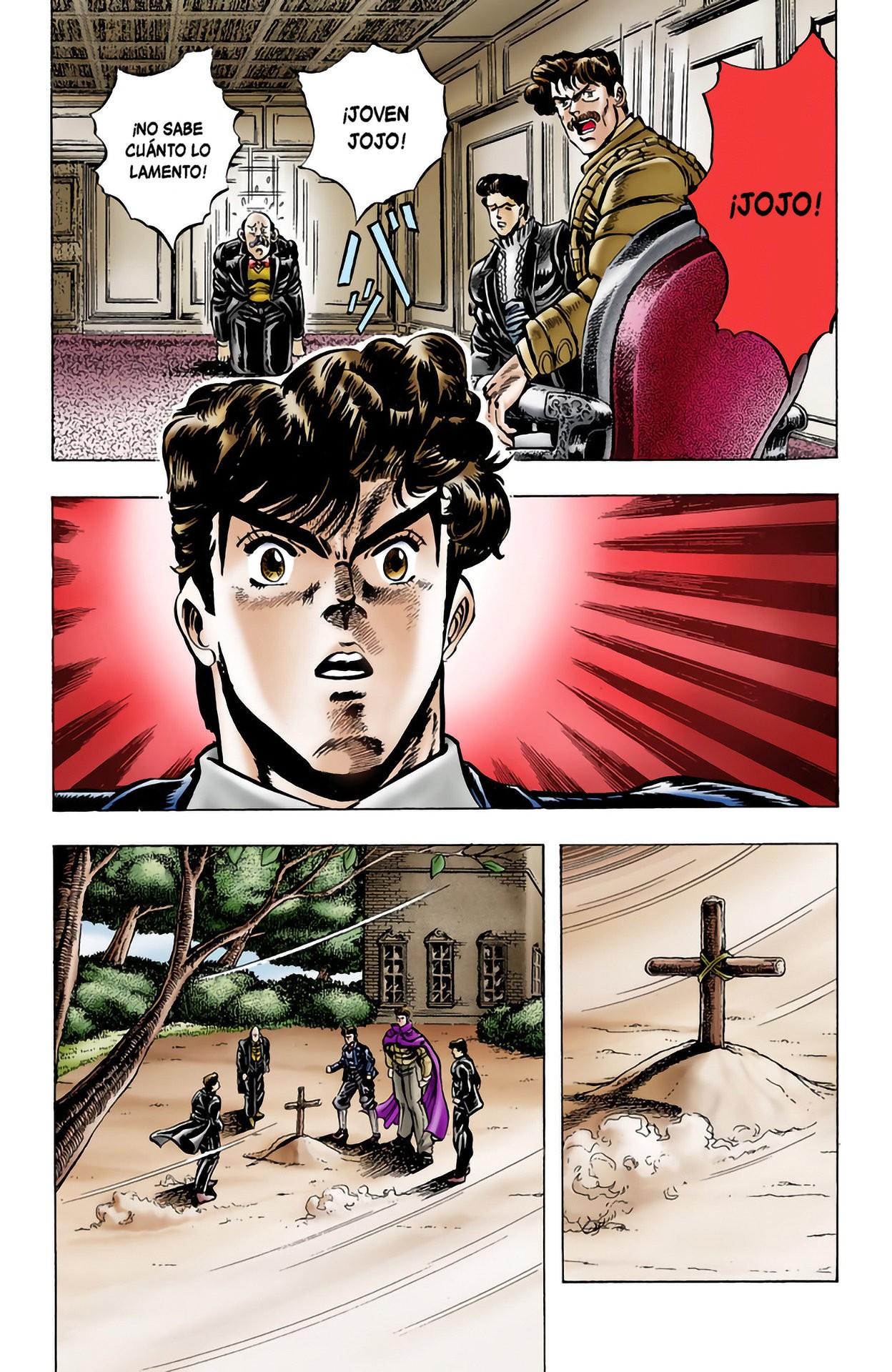 Read JoJo's Bizarre Adventure Parte 1 Phantom Blood Full Color ES Manga Online