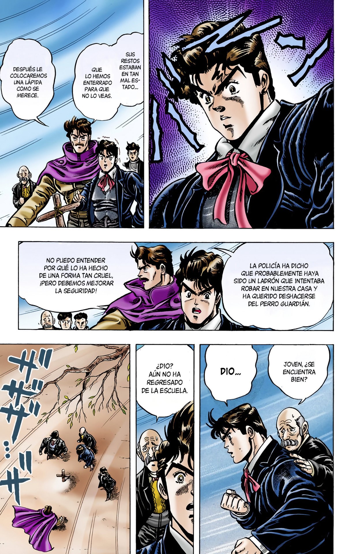 Read JoJo's Bizarre Adventure Parte 1 Phantom Blood Full Color ES Manga Online