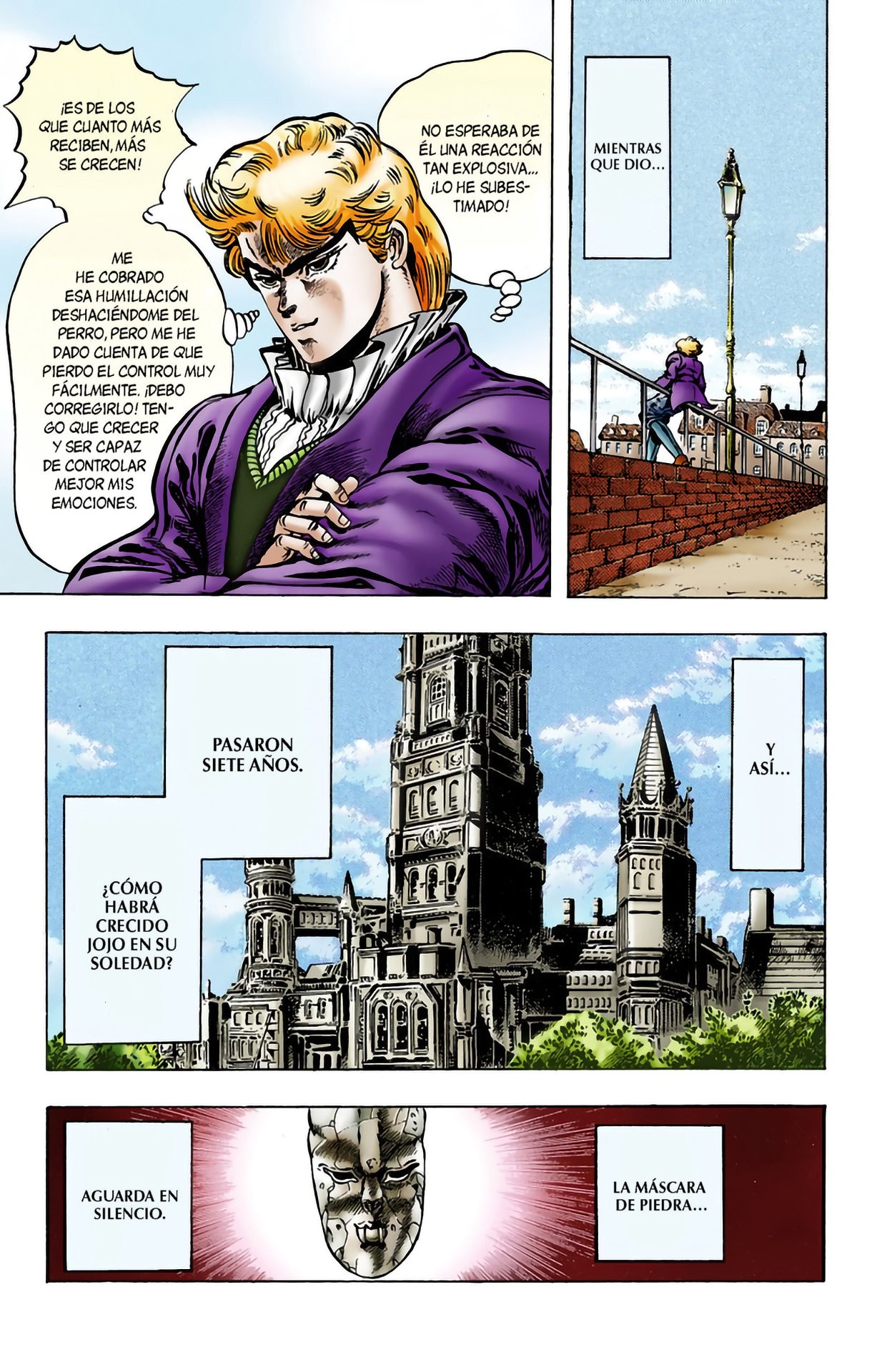 Read JoJo's Bizarre Adventure Parte 1 Phantom Blood Full Color ES Manga Online