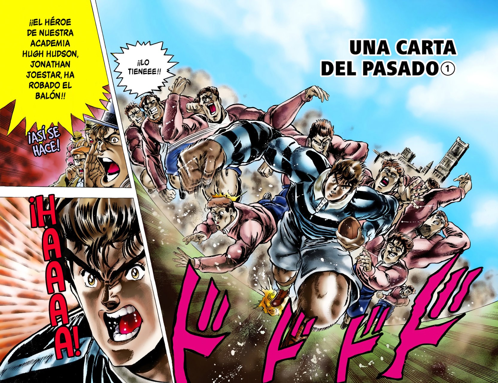 Read JoJo's Bizarre Adventure Parte 1 Phantom Blood Full Color ES Manga Online