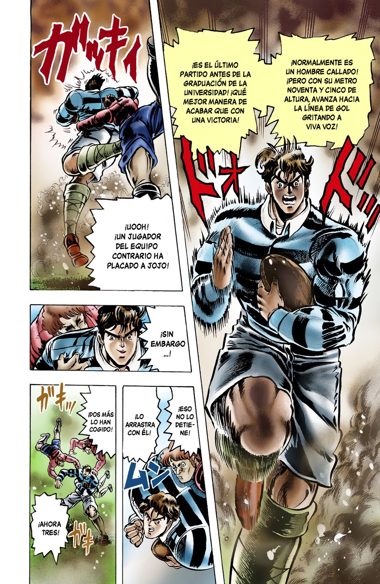 Read JoJo's Bizarre Adventure Parte 1 Phantom Blood Full Color ES Manga Online
