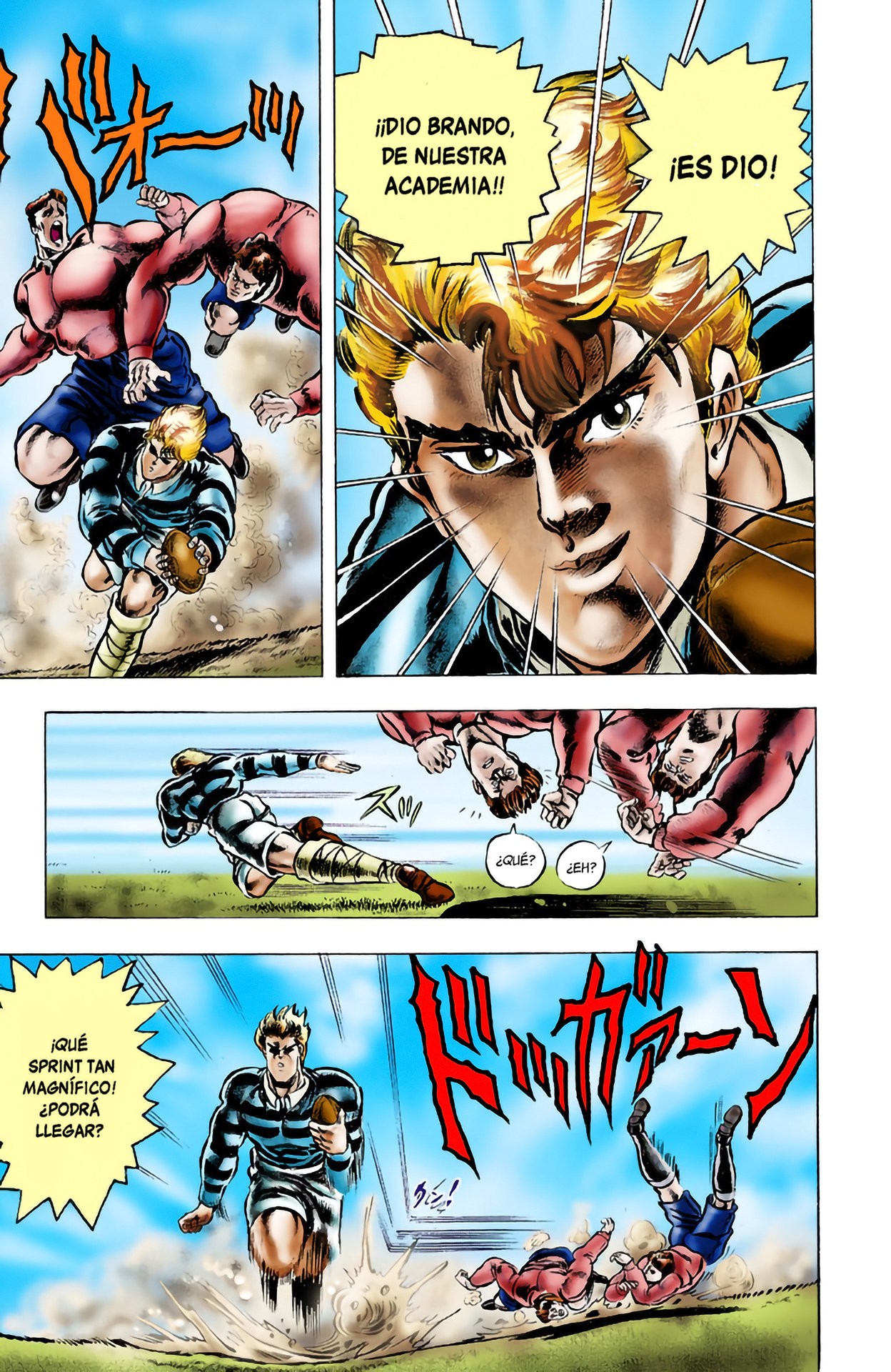 Read JoJo's Bizarre Adventure Parte 1 Phantom Blood Full Color ES Manga Online