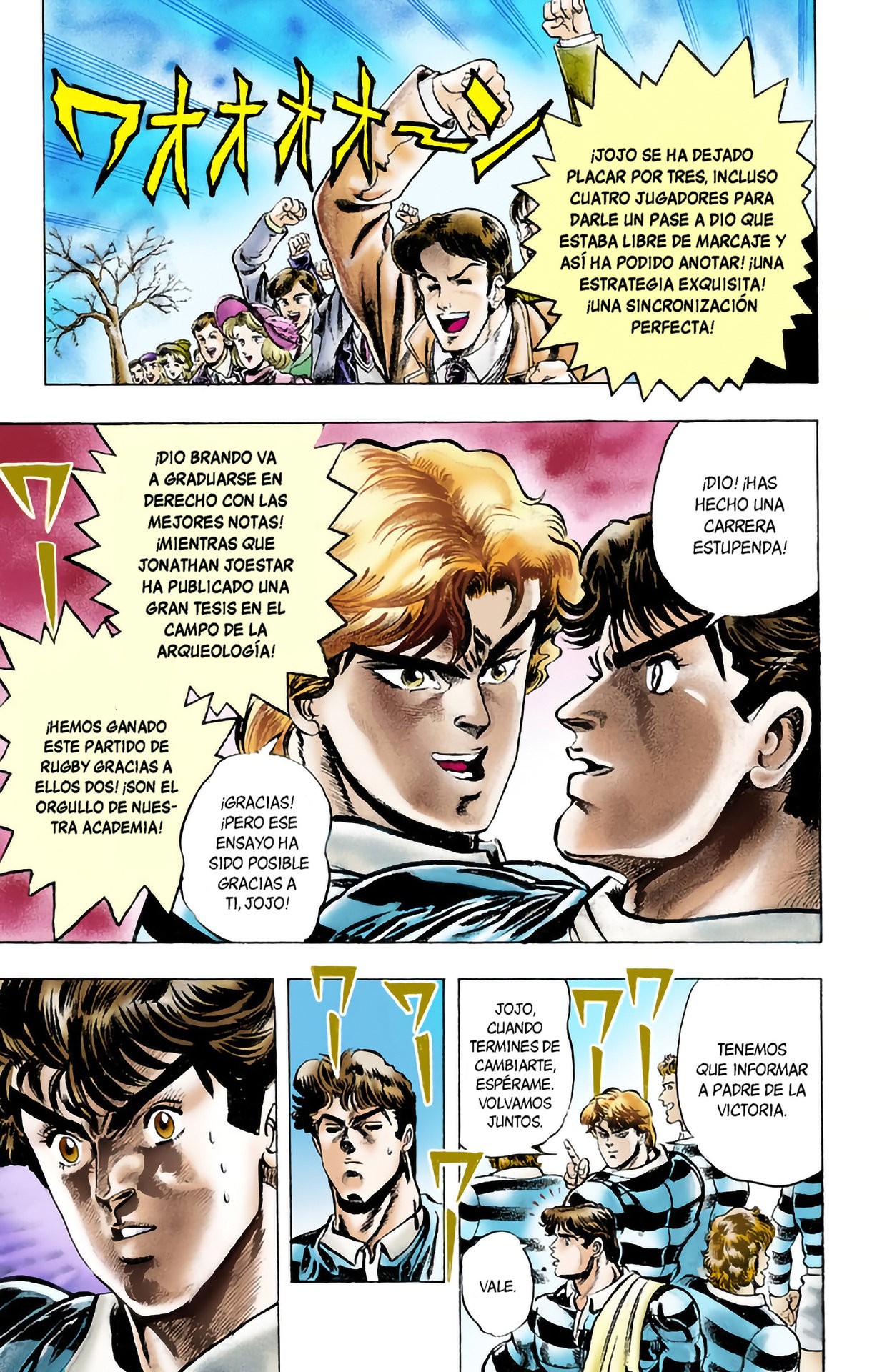 Read JoJo's Bizarre Adventure Parte 1 Phantom Blood Full Color ES Manga Online