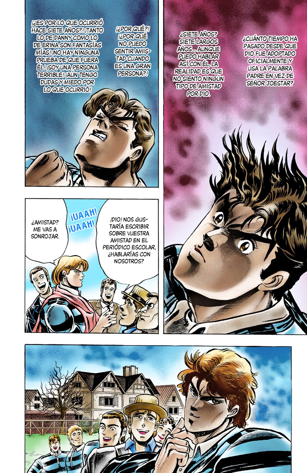 Read JoJo's Bizarre Adventure Parte 1 Phantom Blood Full Color ES Manga Online