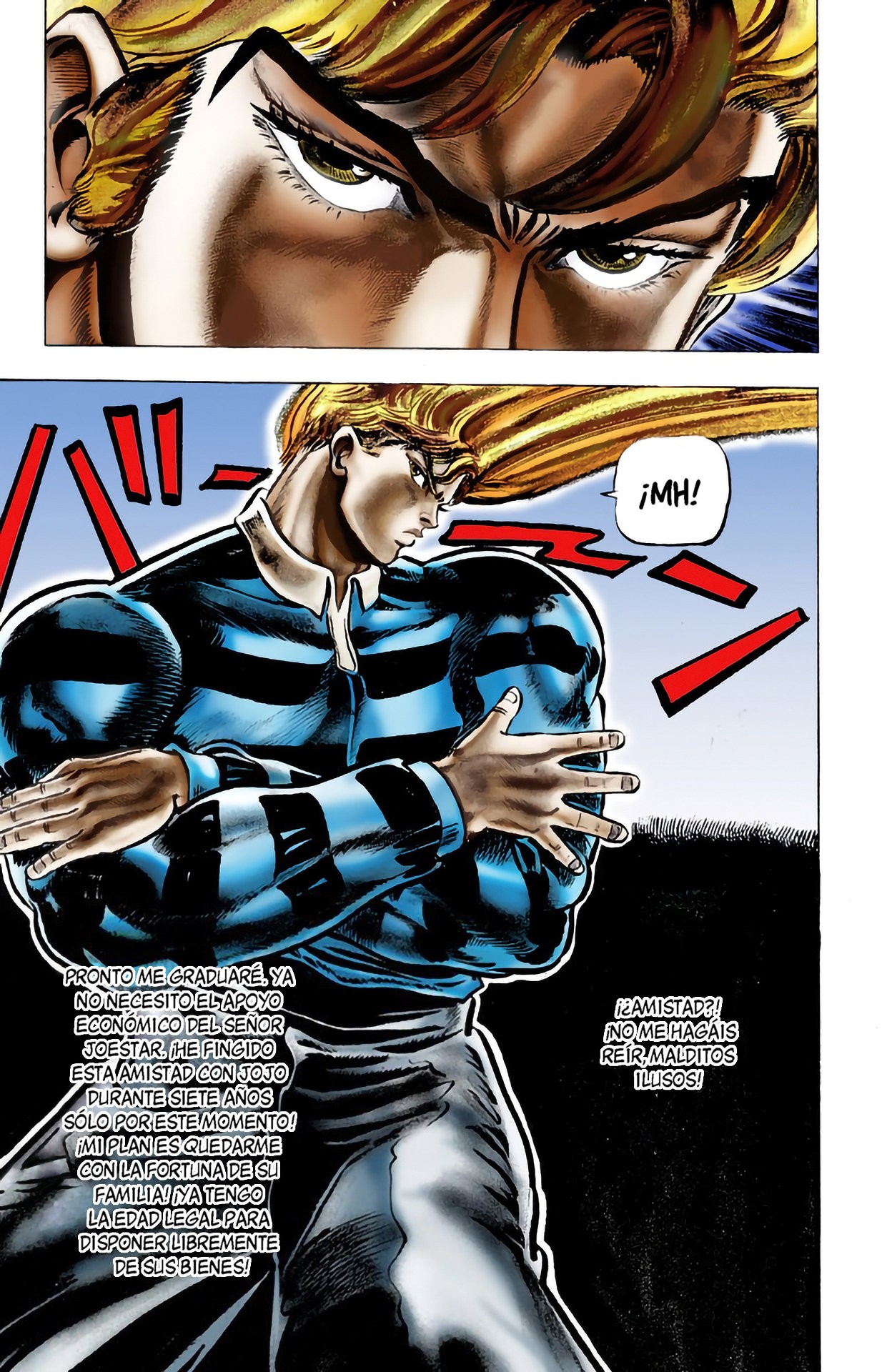 Read JoJo's Bizarre Adventure Parte 1 Phantom Blood Full Color ES Manga Online