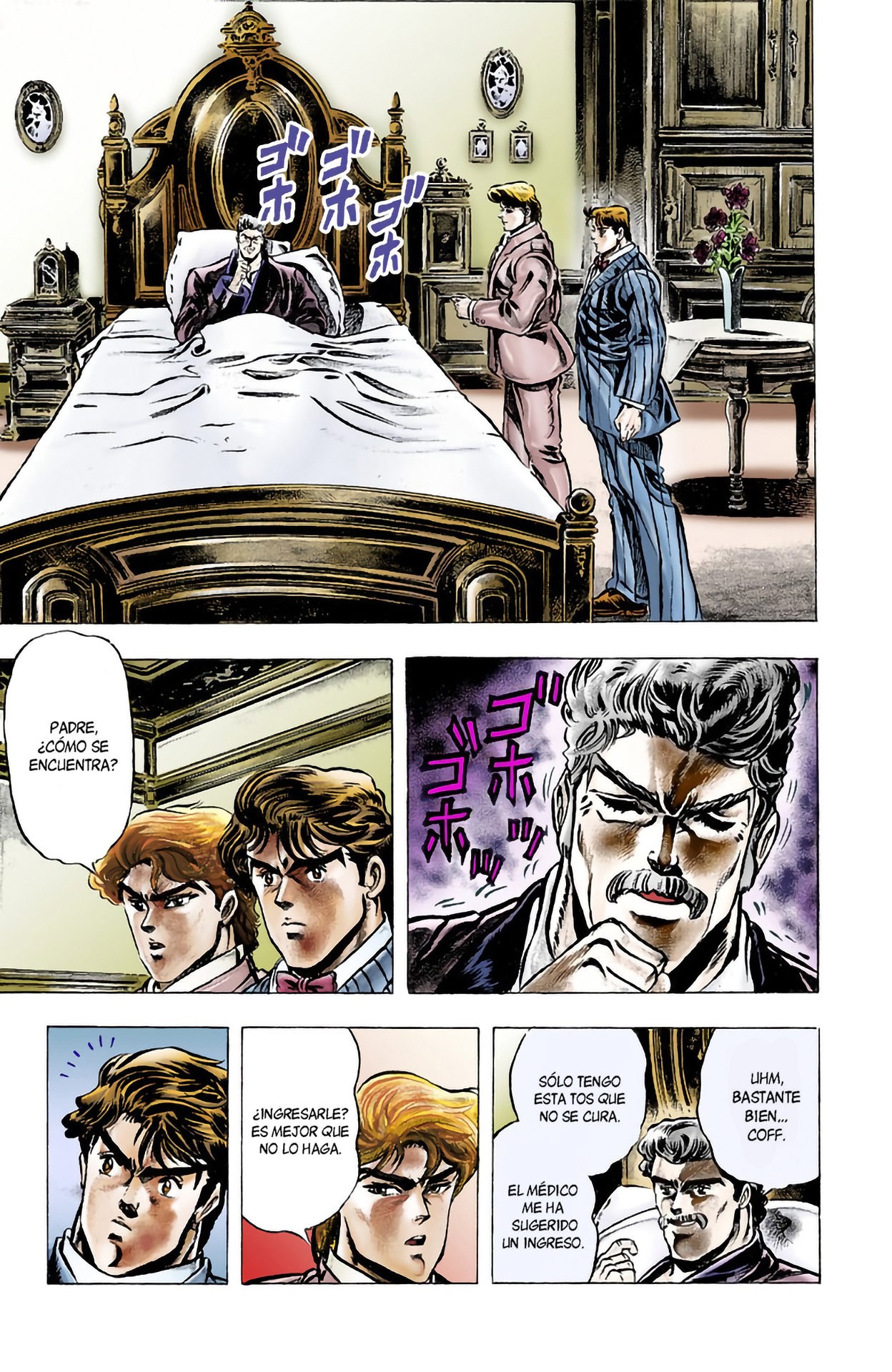 Read JoJo's Bizarre Adventure Parte 1 Phantom Blood Full Color ES Manga Online