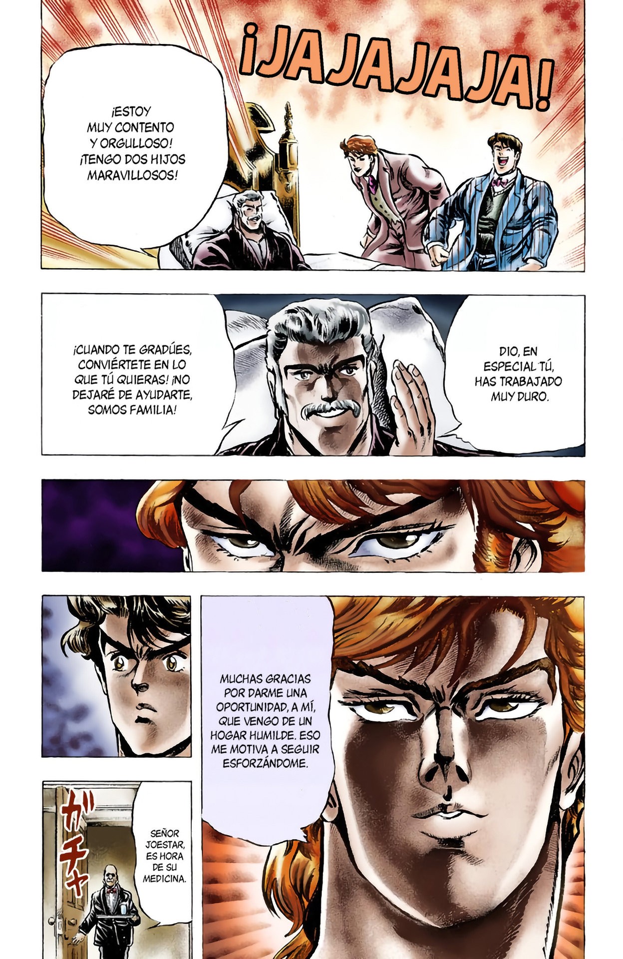 Read JoJo's Bizarre Adventure Parte 1 Phantom Blood Full Color ES Manga Online