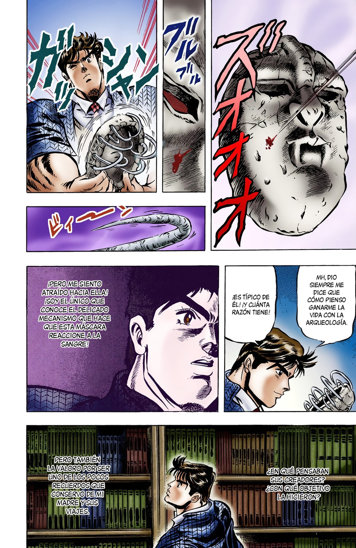 Read JoJo's Bizarre Adventure Parte 1 Phantom Blood Full Color ES Manga Online