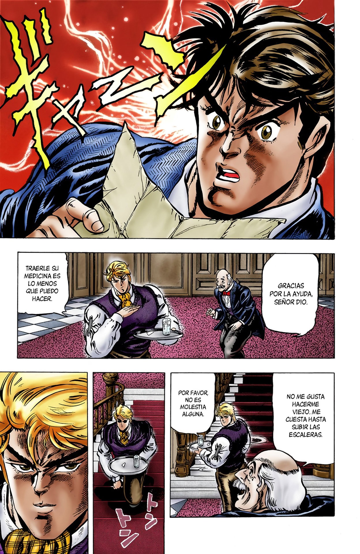 Read JoJo's Bizarre Adventure Parte 1 Phantom Blood Full Color ES Manga Online