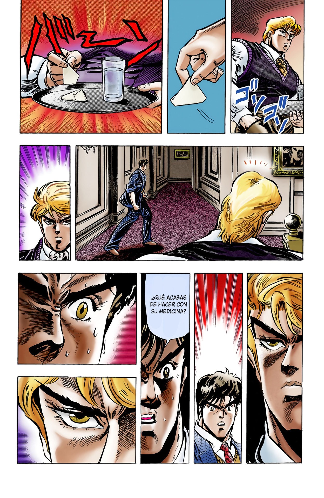 Read JoJo's Bizarre Adventure Parte 1 Phantom Blood Full Color ES Manga Online