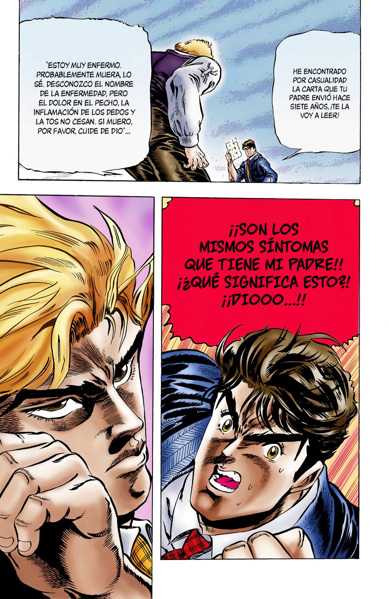 Read JoJo's Bizarre Adventure Parte 1 Phantom Blood Full Color ES Manga Online