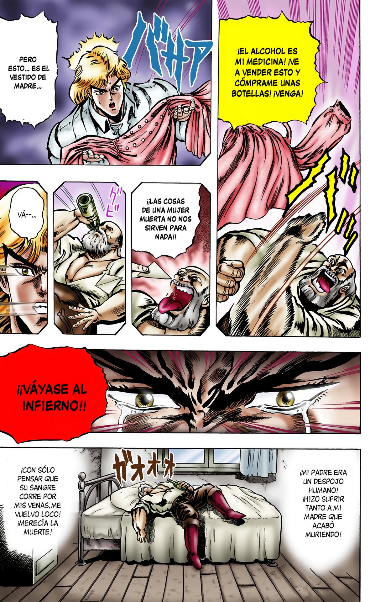 Read JoJo's Bizarre Adventure Parte 1 Phantom Blood Full Color ES Manga Online