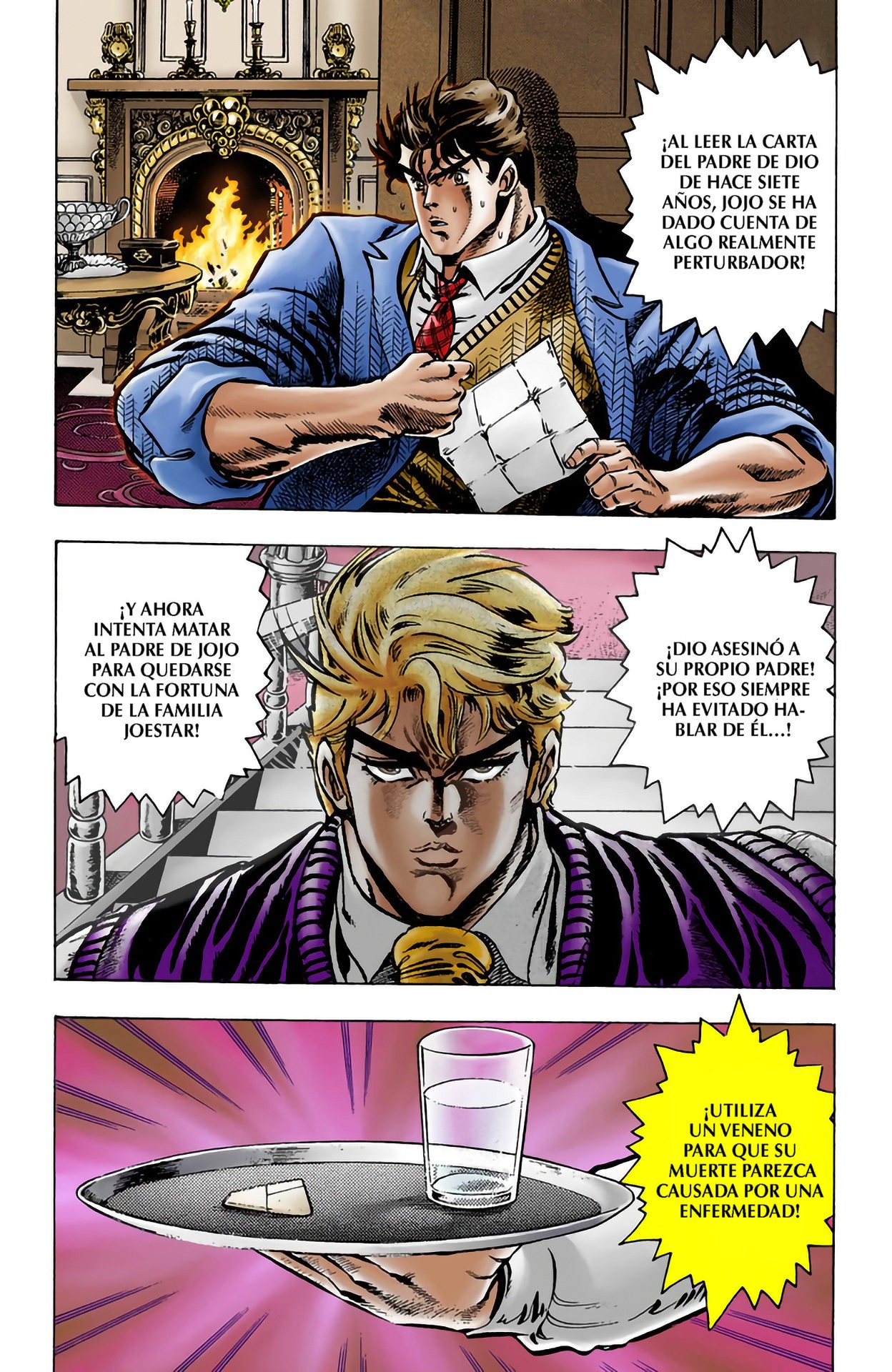 Read JoJo's Bizarre Adventure Parte 1 Phantom Blood Full Color ES Manga Online