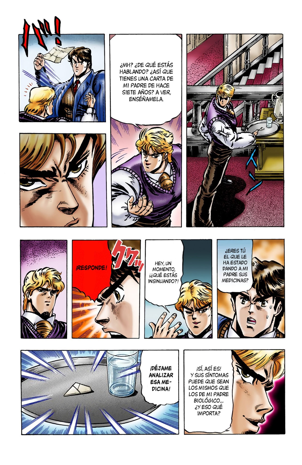 Read JoJo's Bizarre Adventure Parte 1 Phantom Blood Full Color ES Manga Online